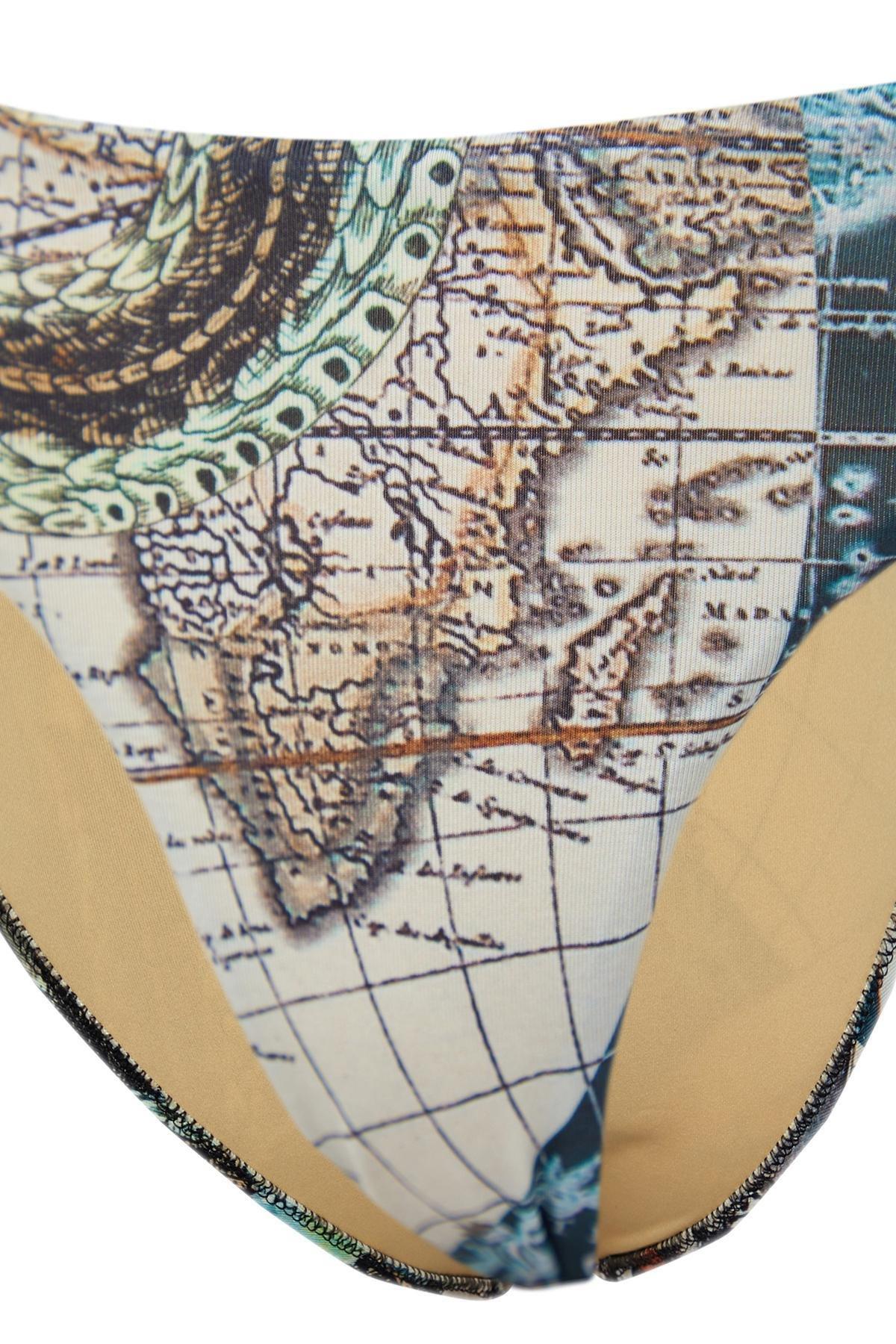 قطعة بيكيني سفلية بنمط منقوش، ألوان متعددة, Multicolor, large image number 7