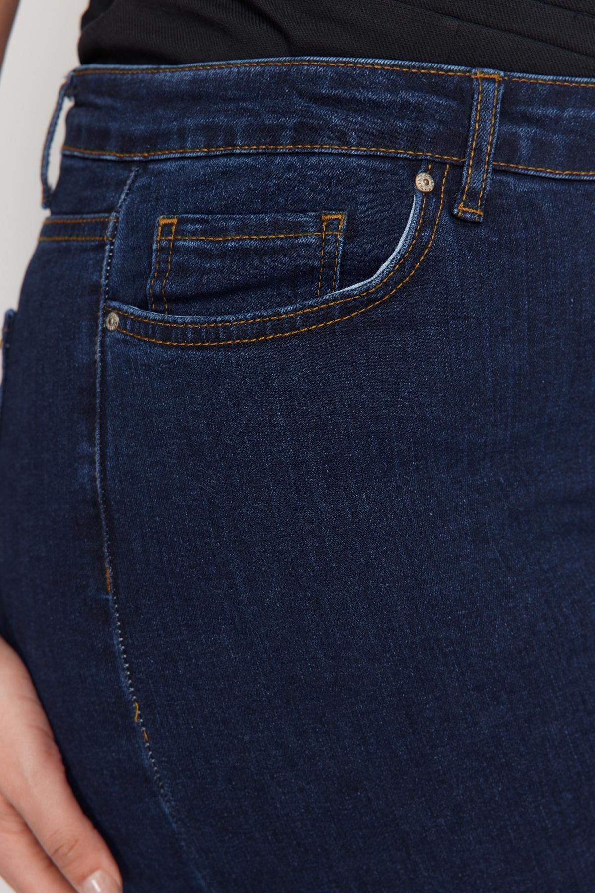 Blue Skinny Plus Size Jeans, , large image number 13