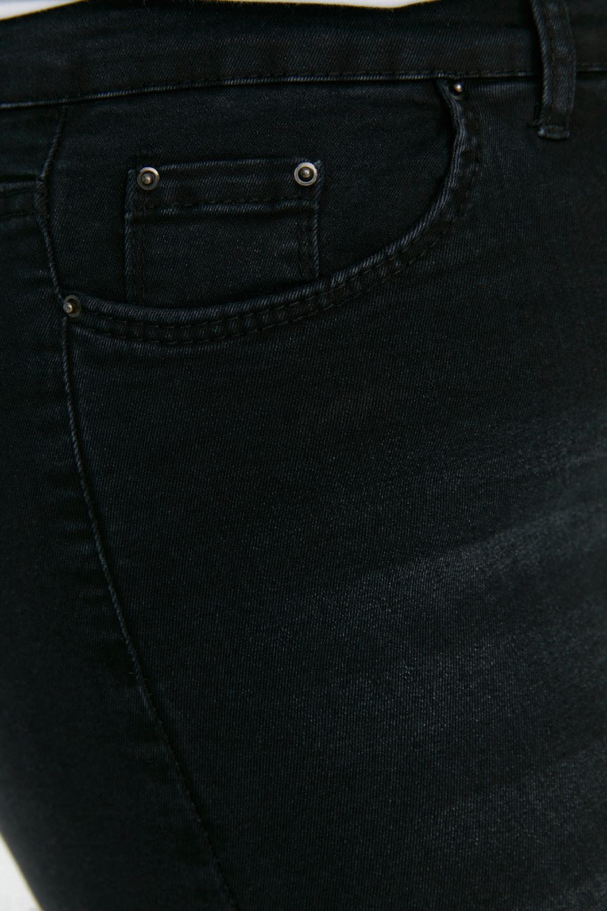 Trendyol - Black Skinny Plus Size Jeans