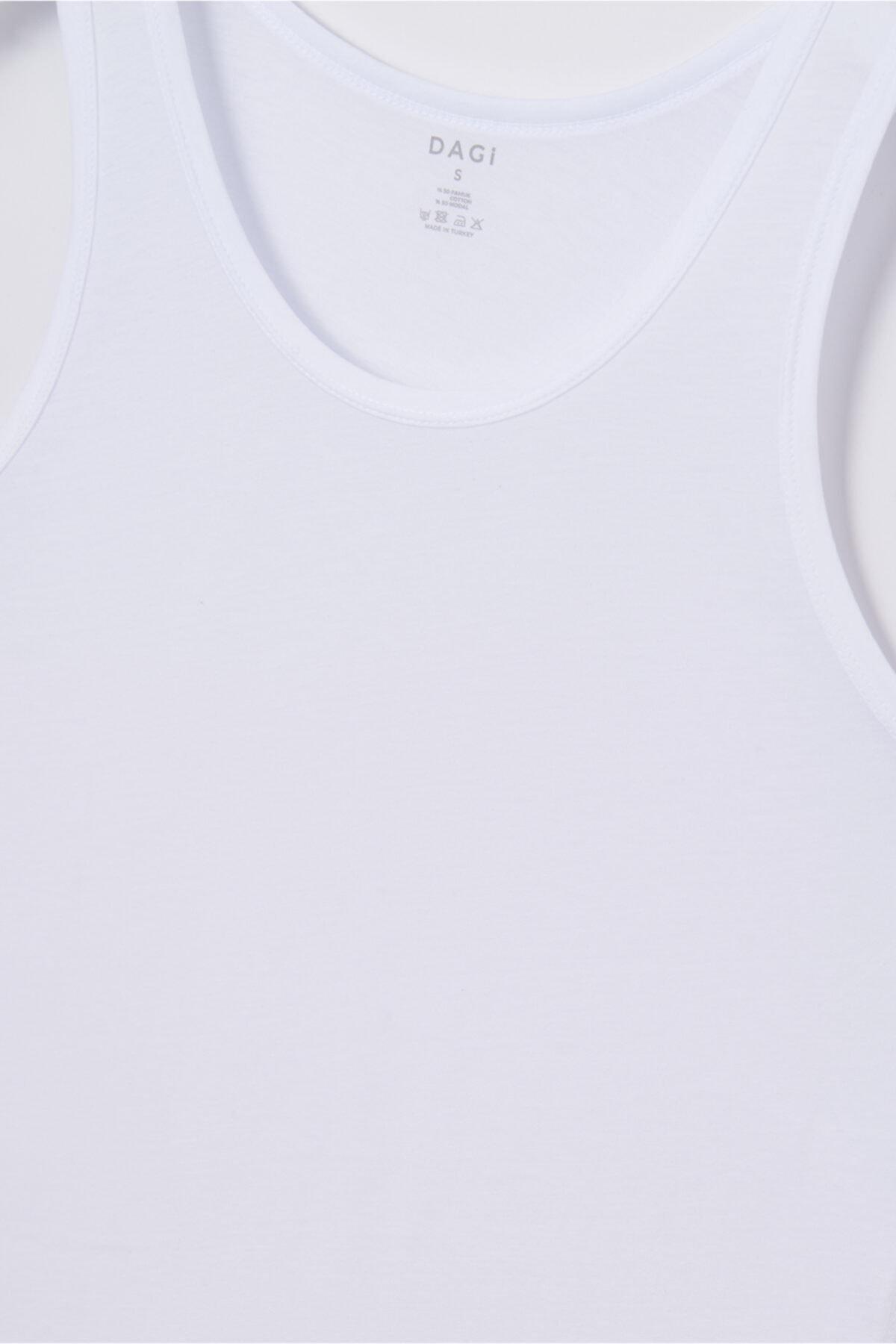 Dagi - White Modal Undershirt