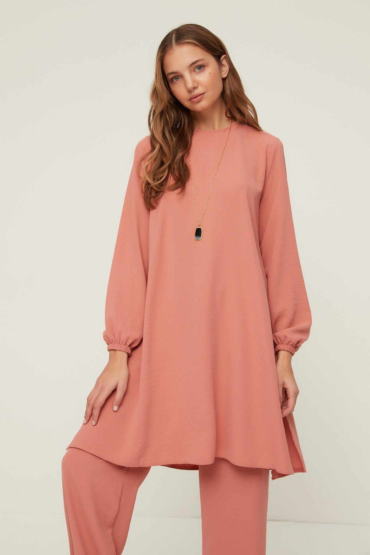 Pink Relaxed High Waist Co-Ord Set, , large image number 2