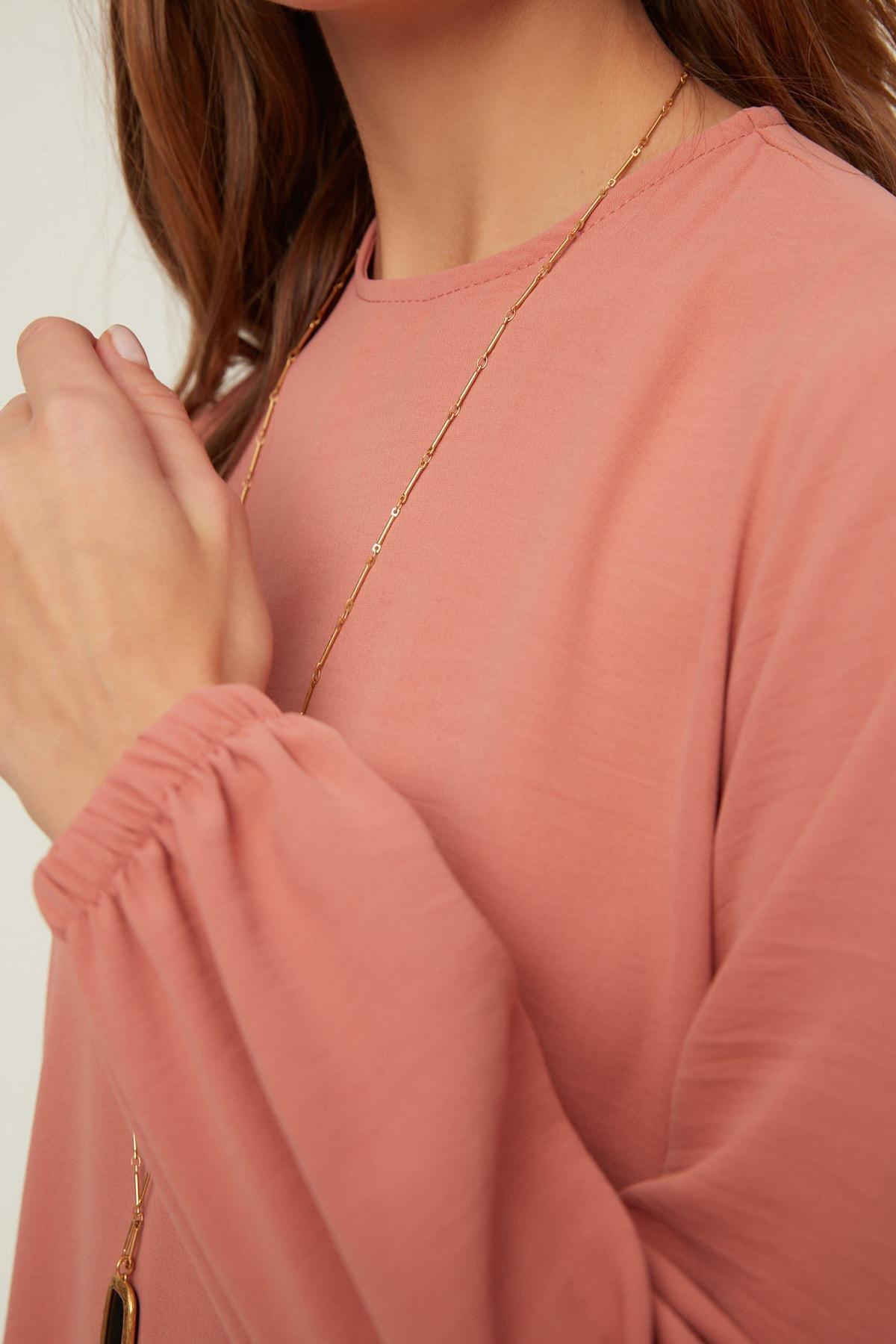 Pink Relaxed High Waist Co-Ord Set, Pink, large image number 3