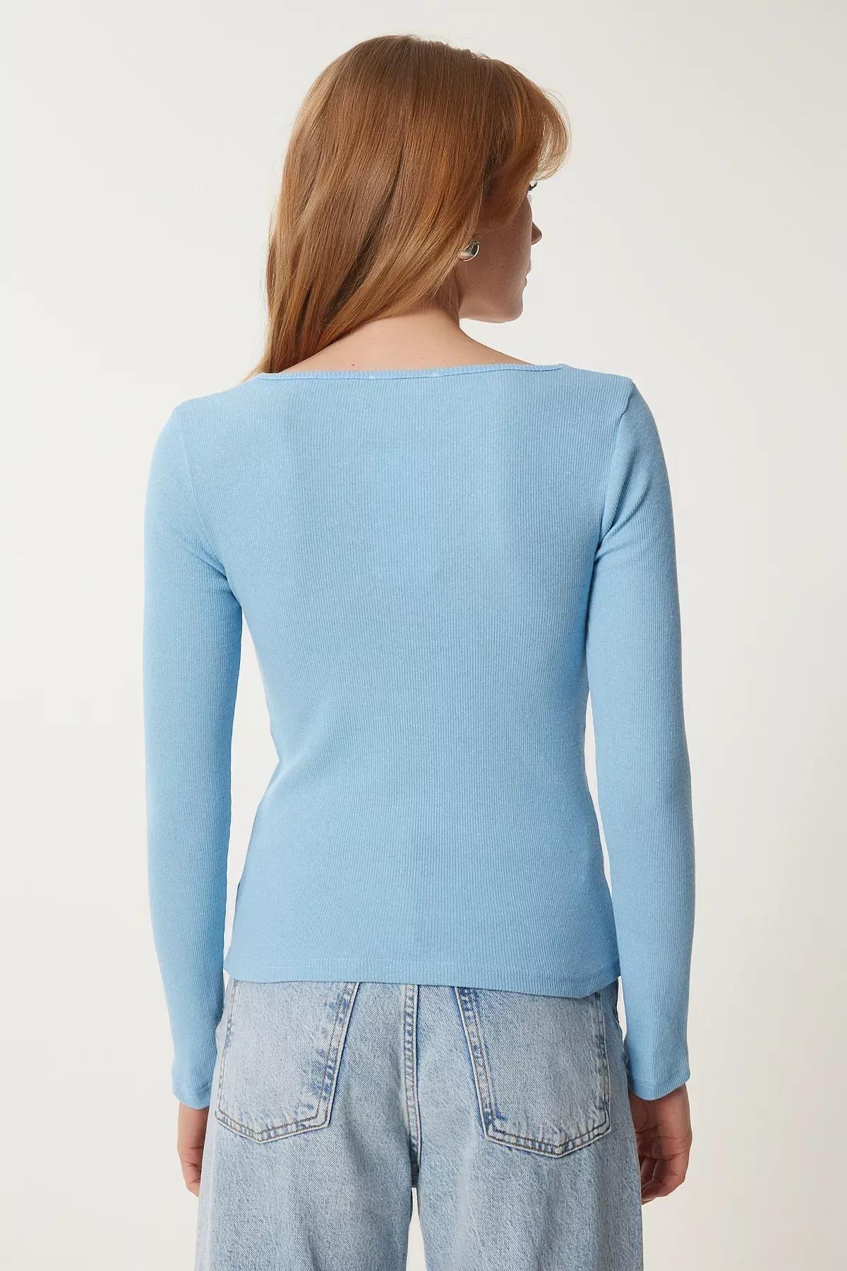 Blue  Pink Blouse, C101_1846, large image number 4