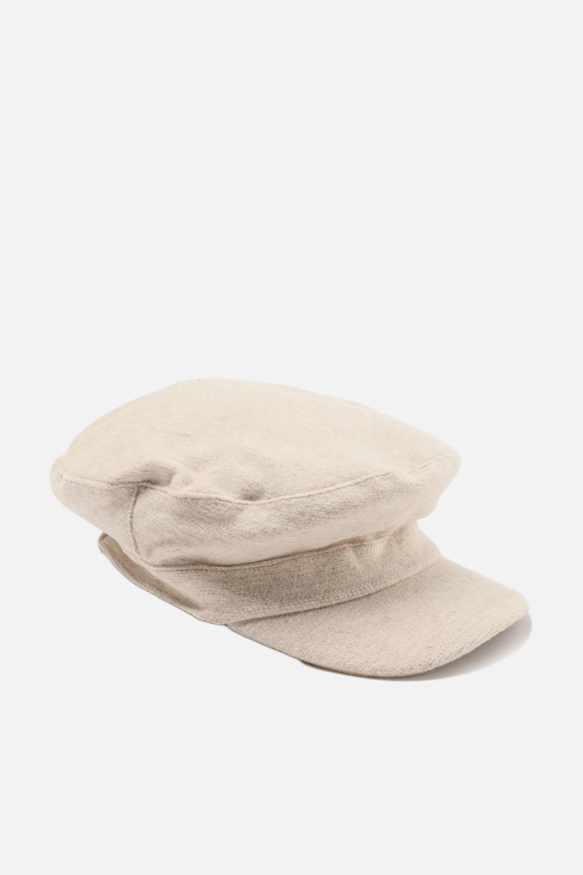 Beige Casual Hat, Beige, large image number 3