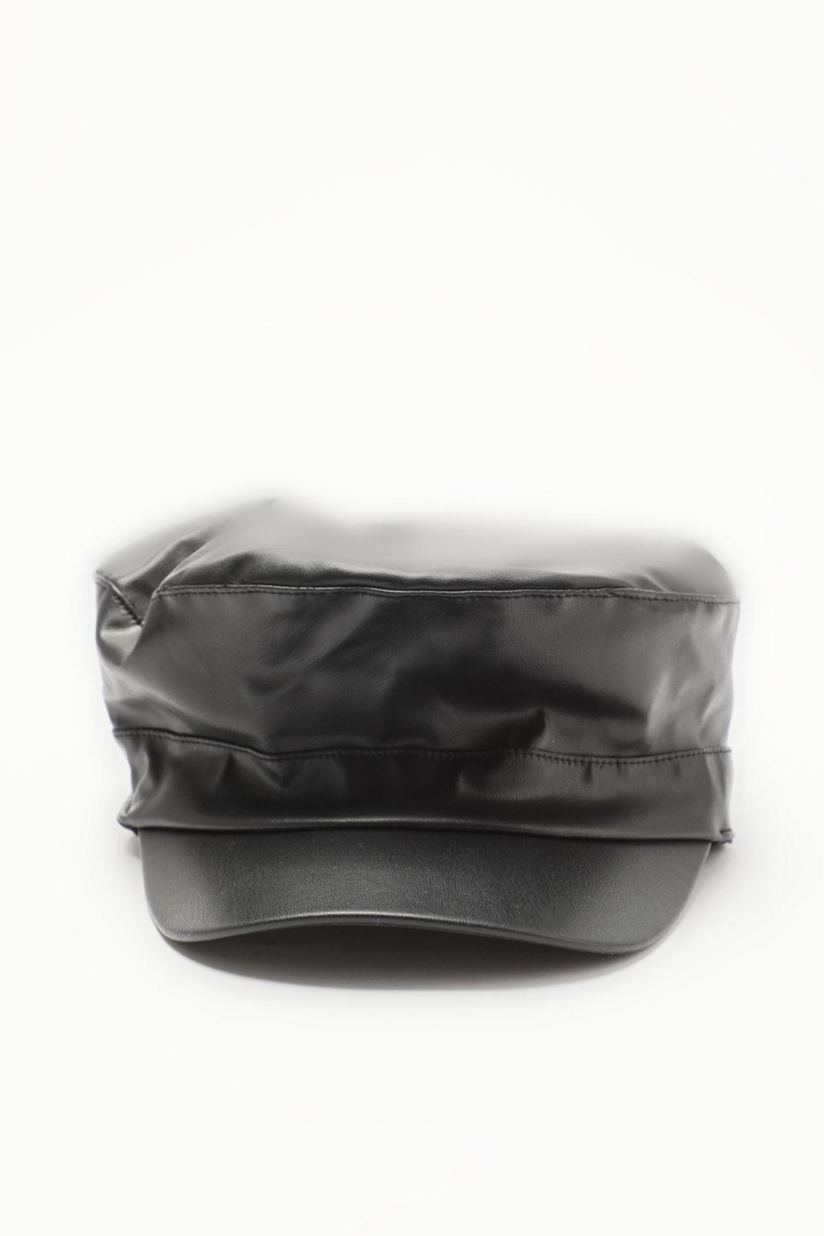 Black Casual Hat, Black, large image number 3