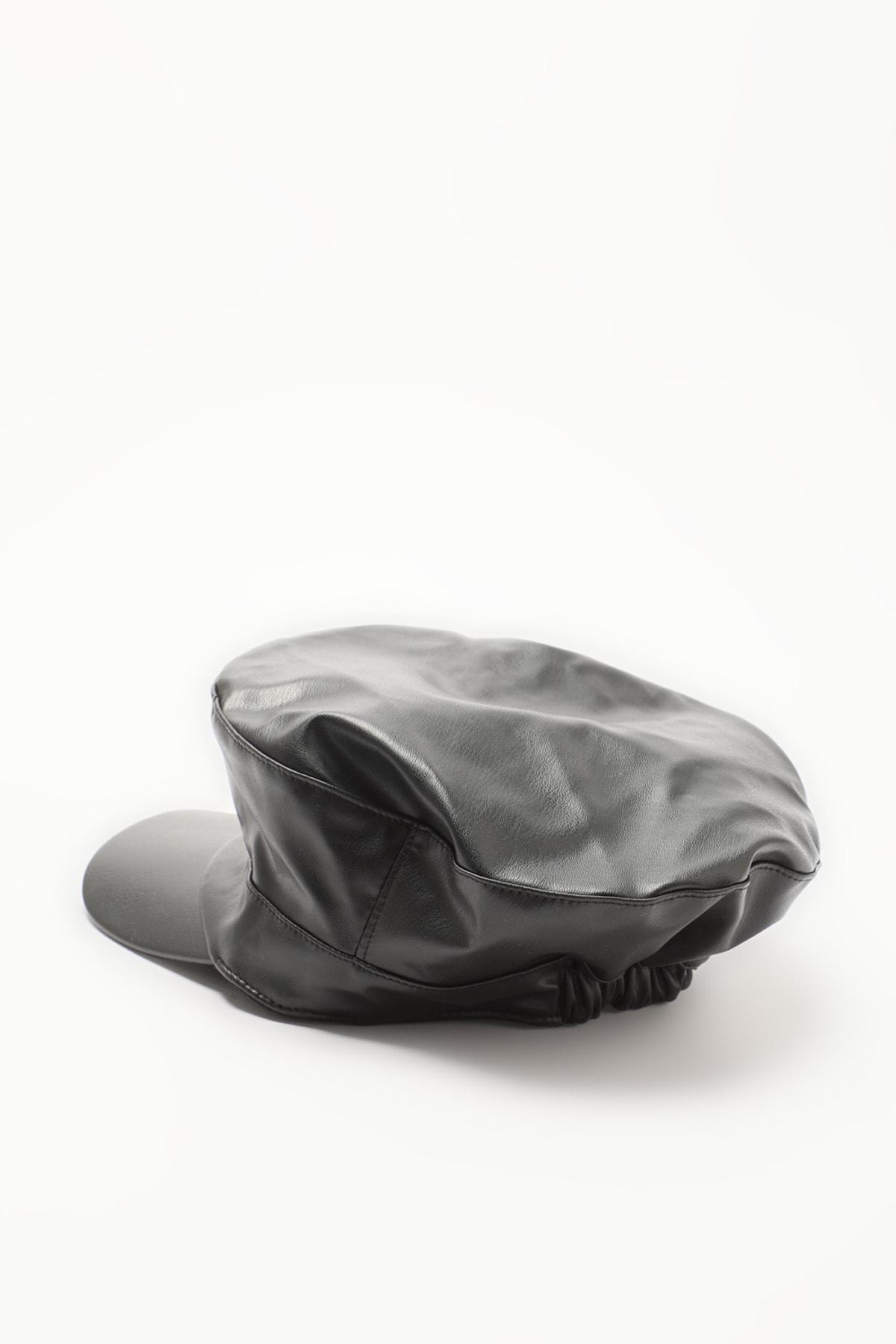 Black Casual Hat, Black, large image number 4