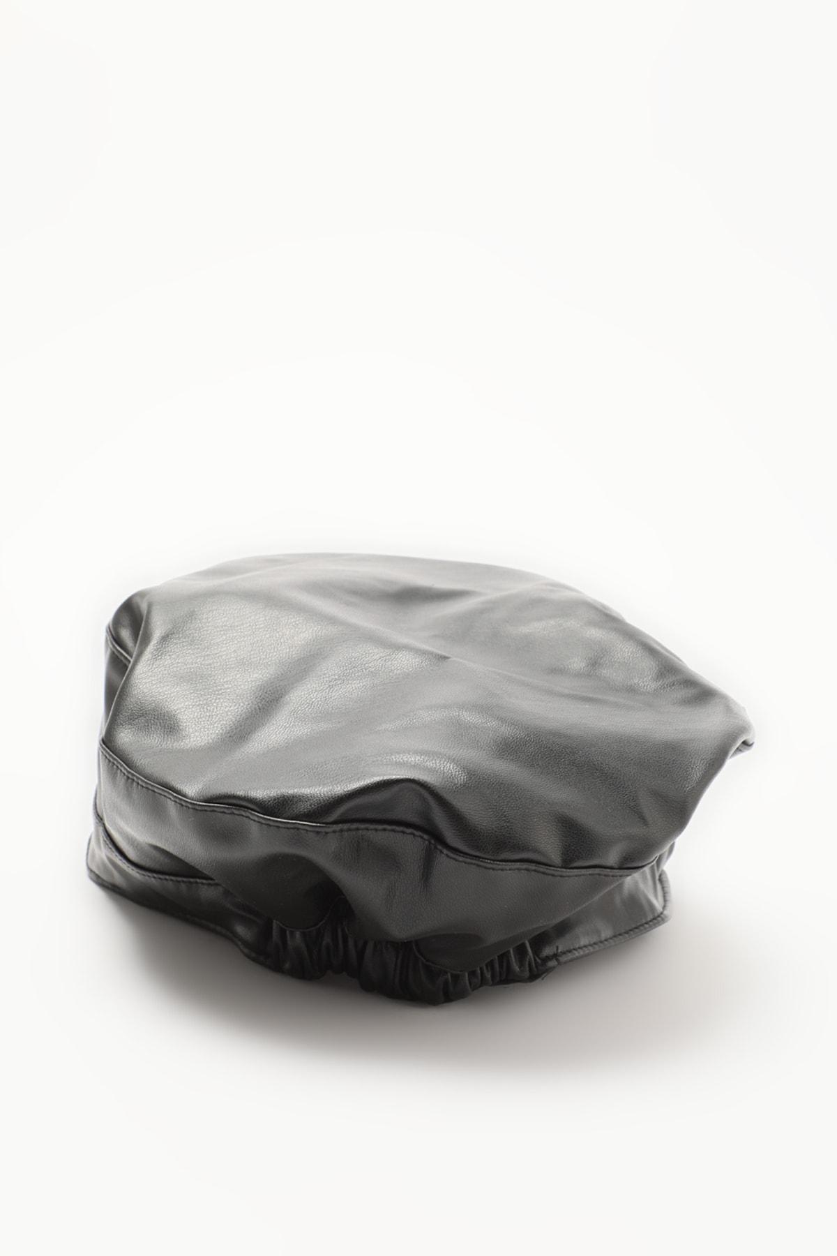 Black Casual Hat, Black, large image number 5
