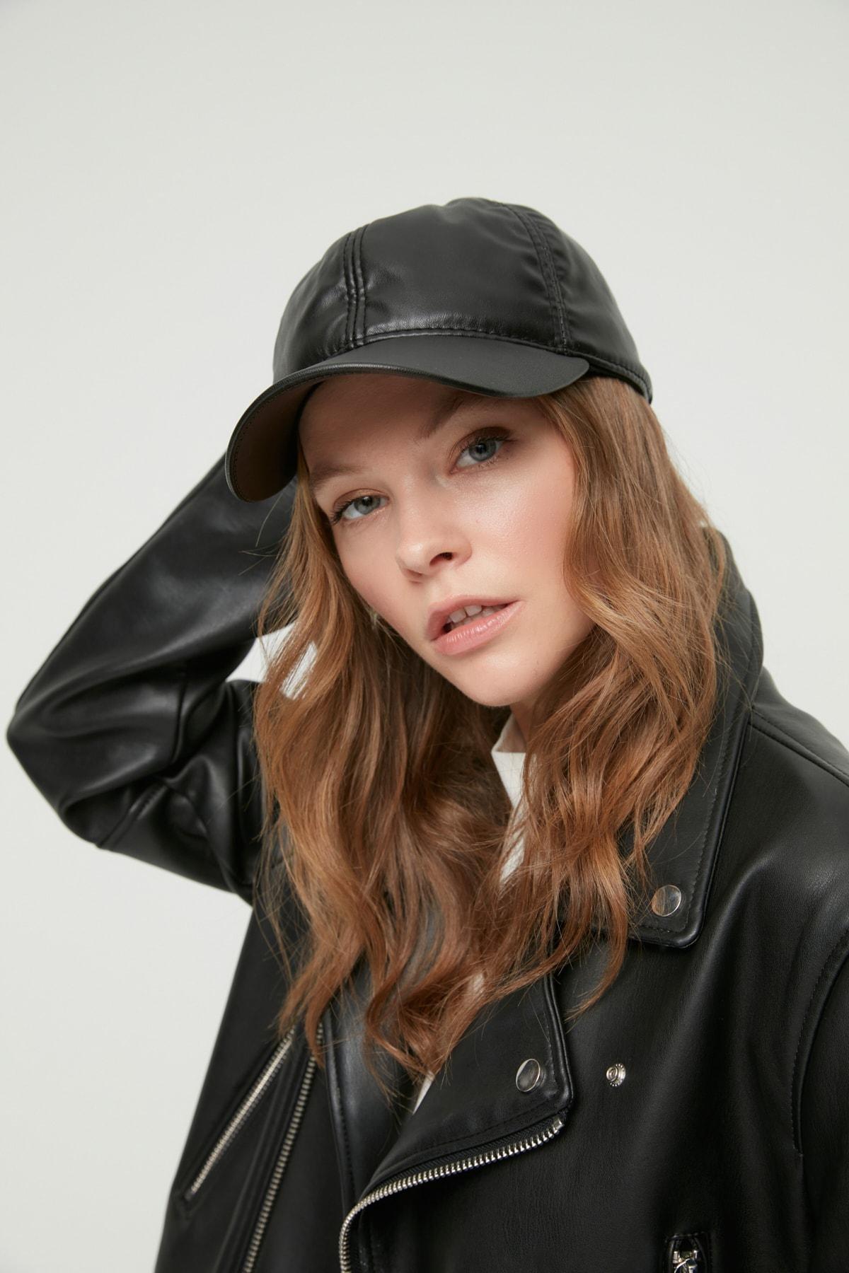 Black Casual Hat, , large image number 0