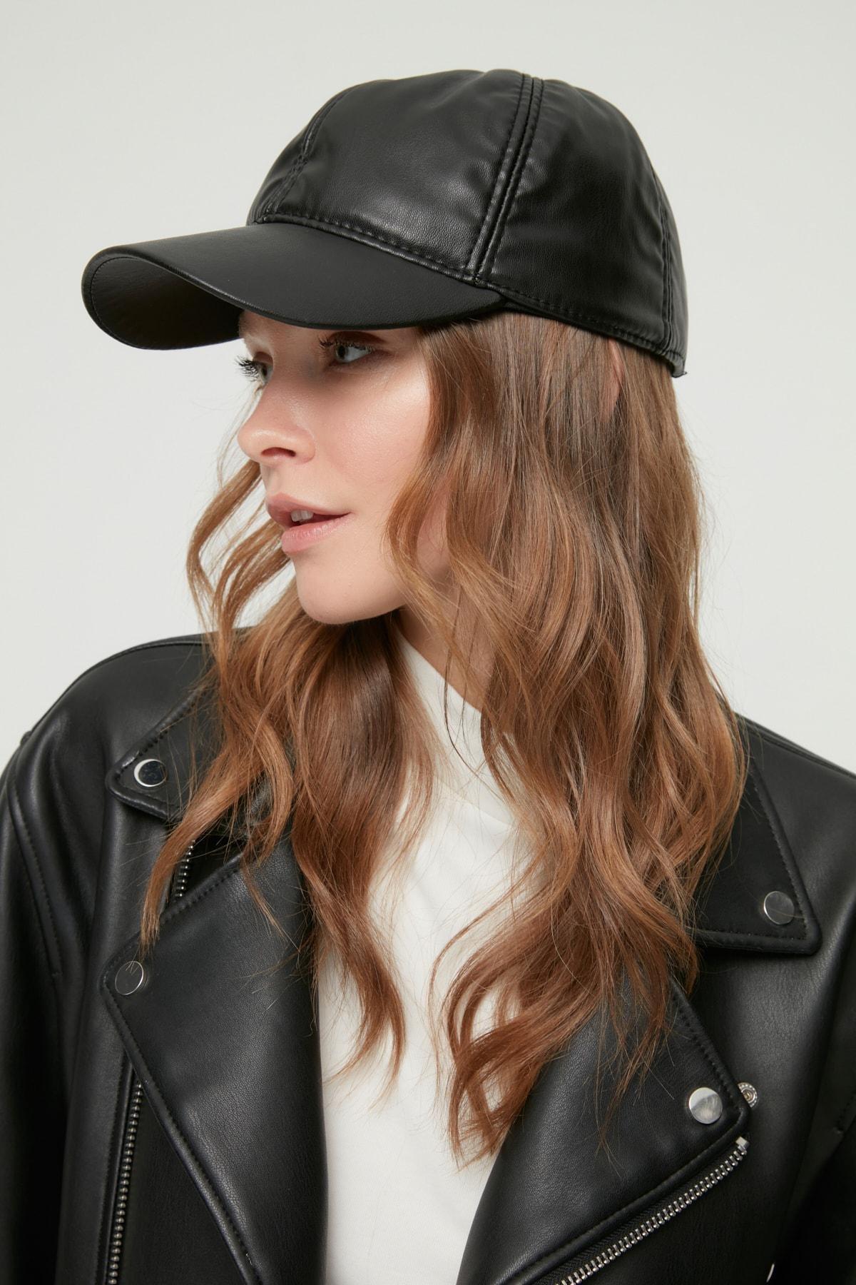 Black Casual Hat, , large image number 2