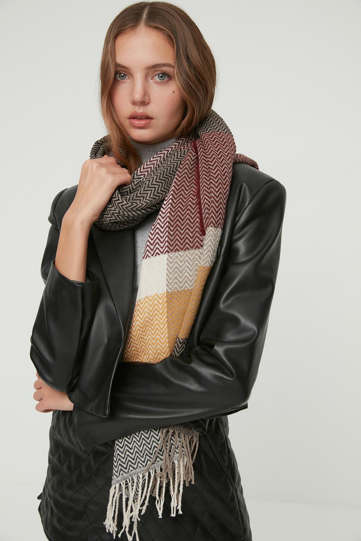 Multicolour Casual Scarf, Multicolor, large image number 1