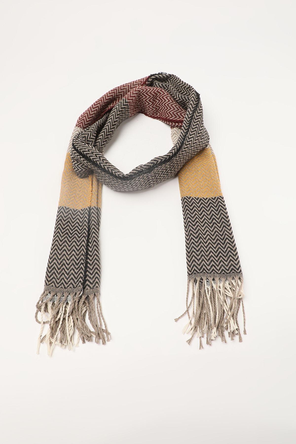 Multicolour Casual Scarf, Multicolor, large image number 3