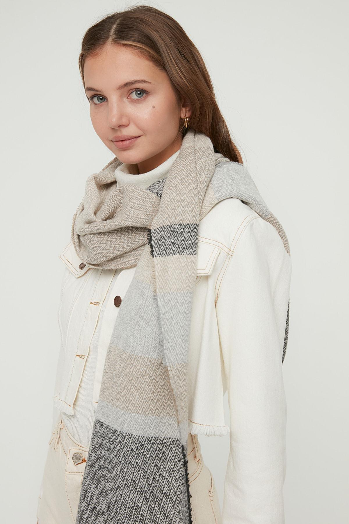 Multicolour Casual Scarf, Multicolor, large image number 2
