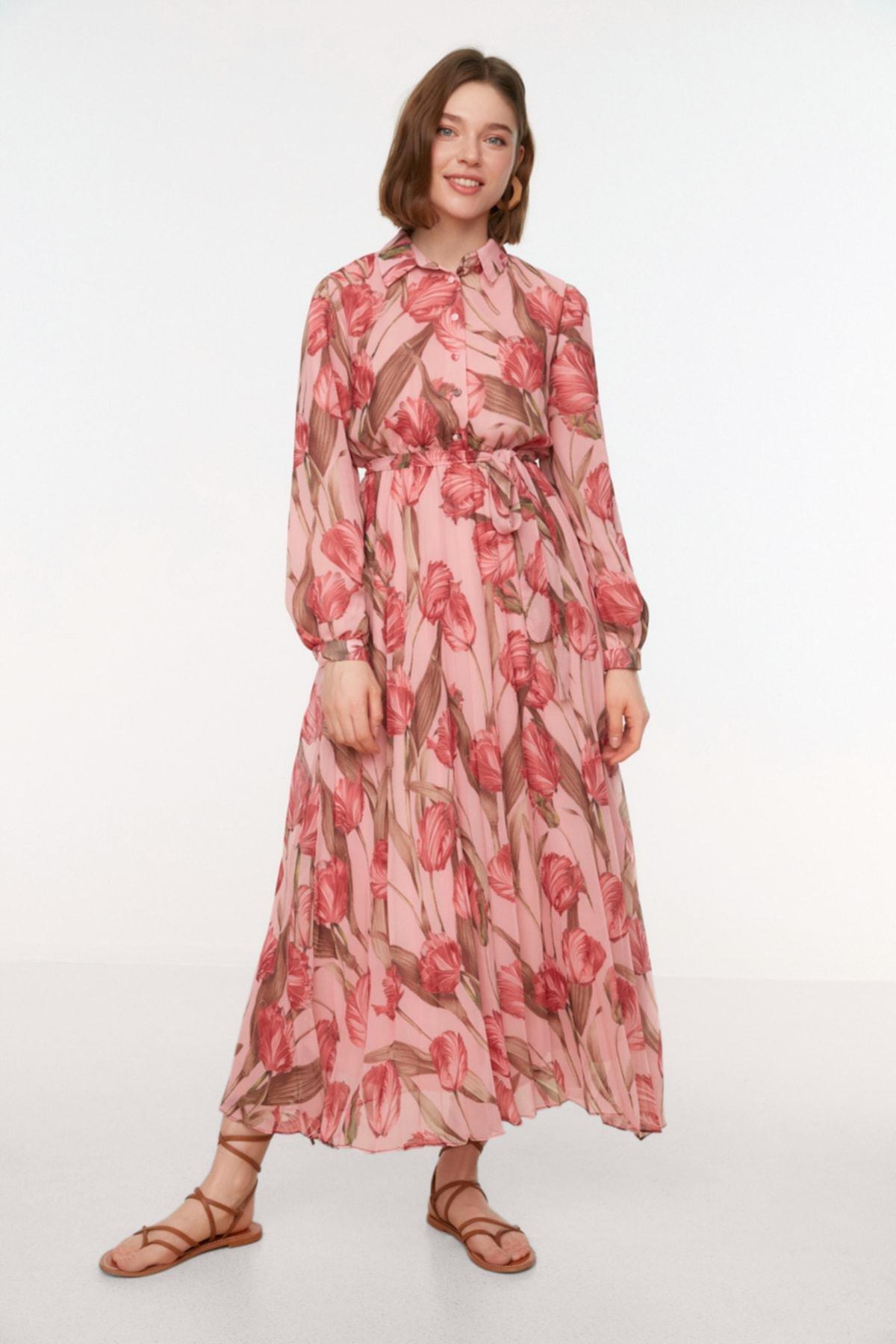 Pink Skater Dress, , large image number 0