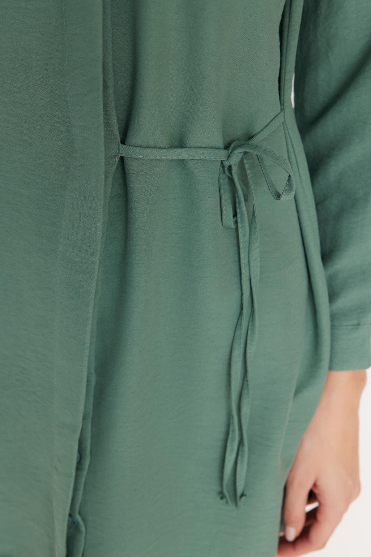 Green Relaxed Shirt, , large image number 3