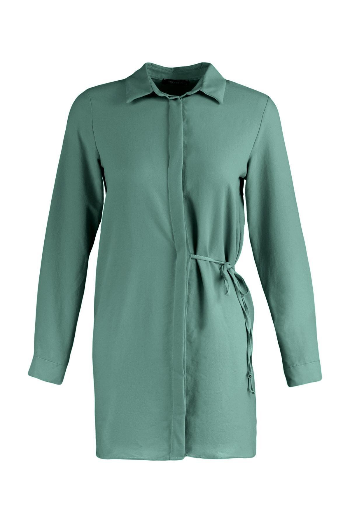 Green Relaxed Shirt, , large image number 5