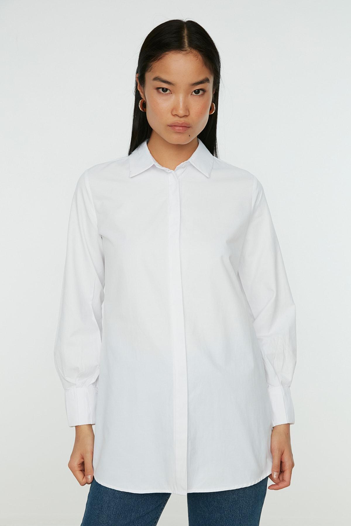Trendyol - White Regular Shirt
