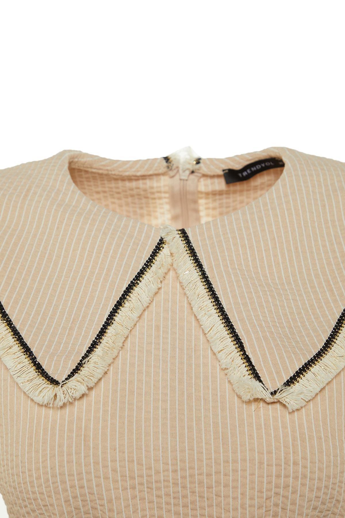 Beige Maxi Dress, , large image number 6