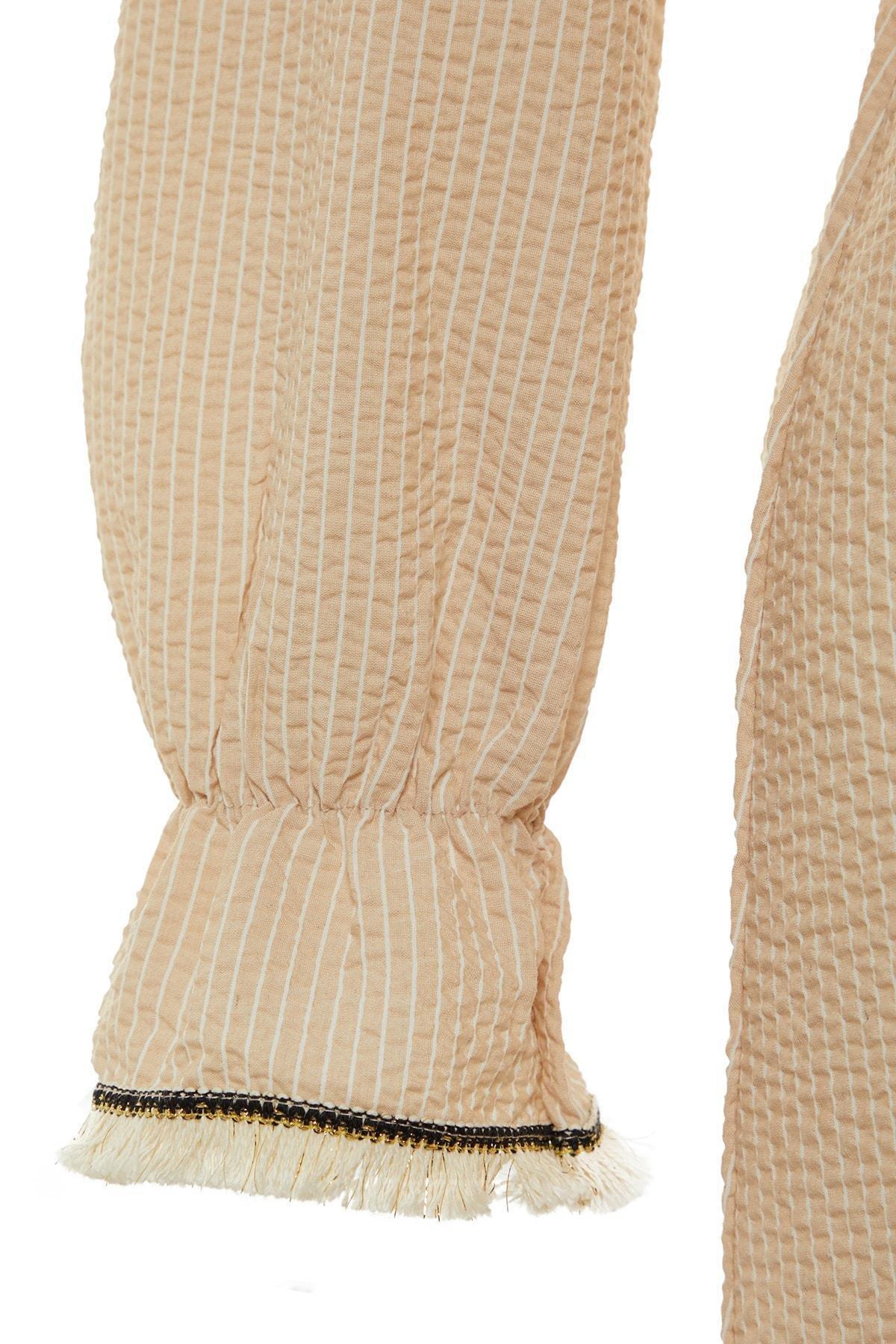 Beige Maxi Dress, , large image number 7