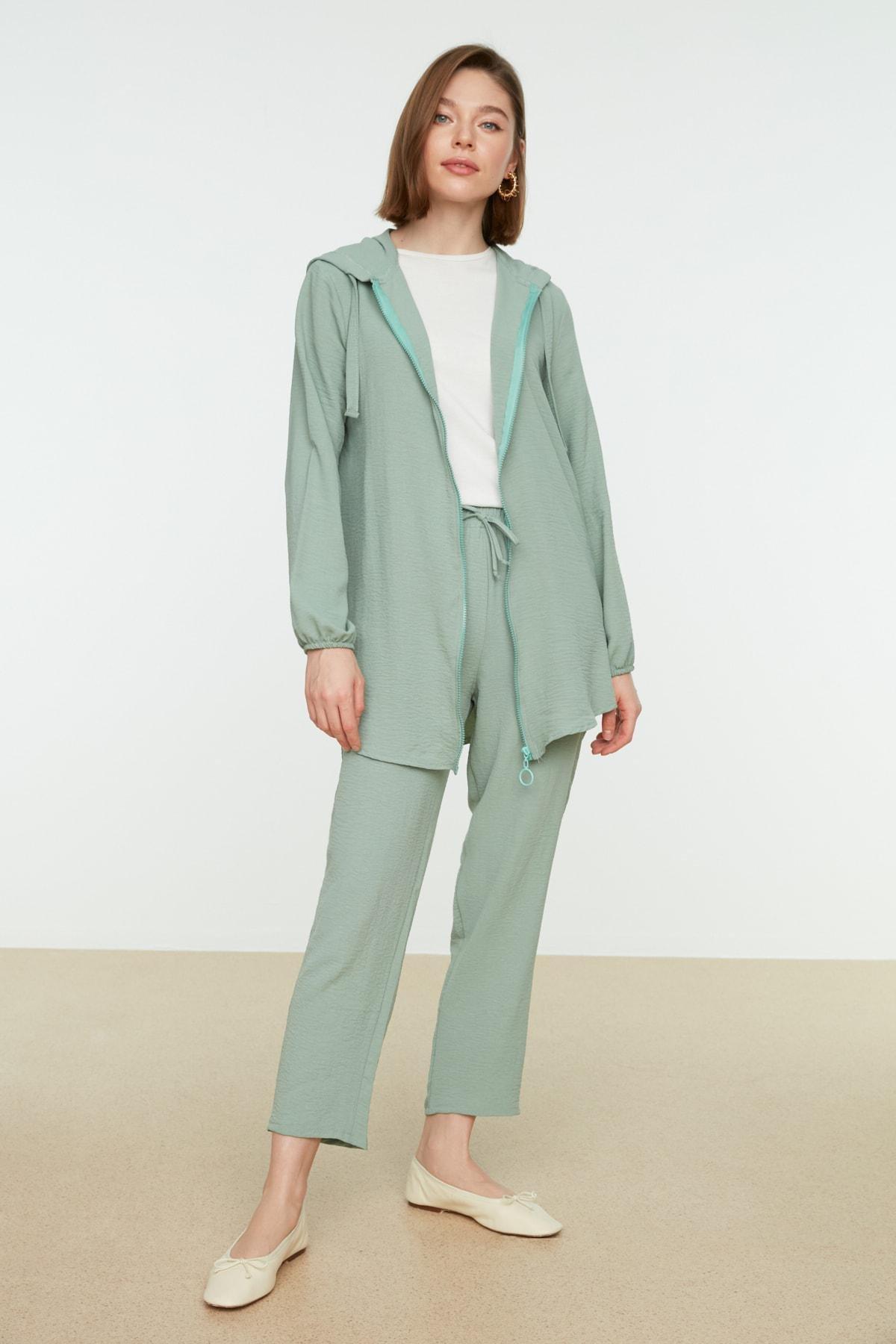 Grey Relaxed Hooded Co-Ord Set, , large image number 0