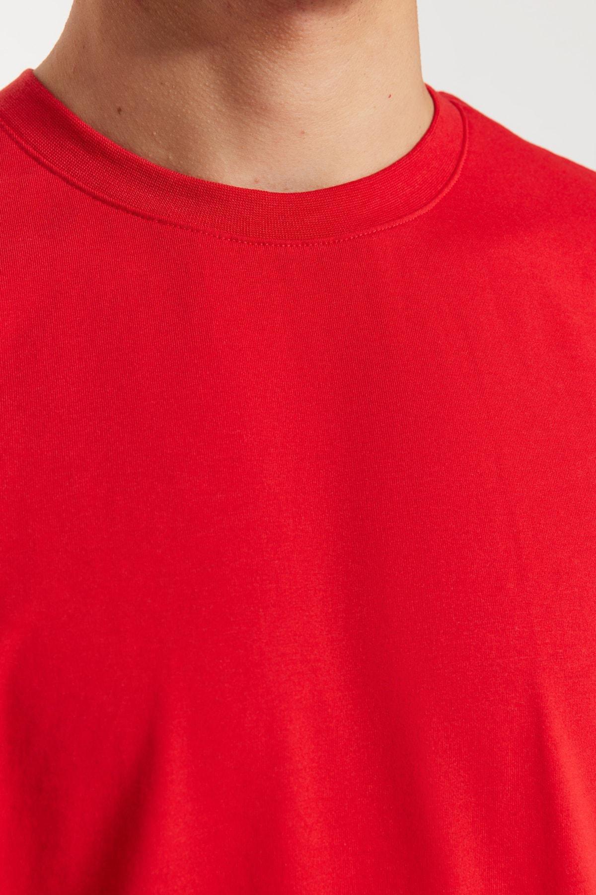 Red Regular T-Shirt, , large image number 2