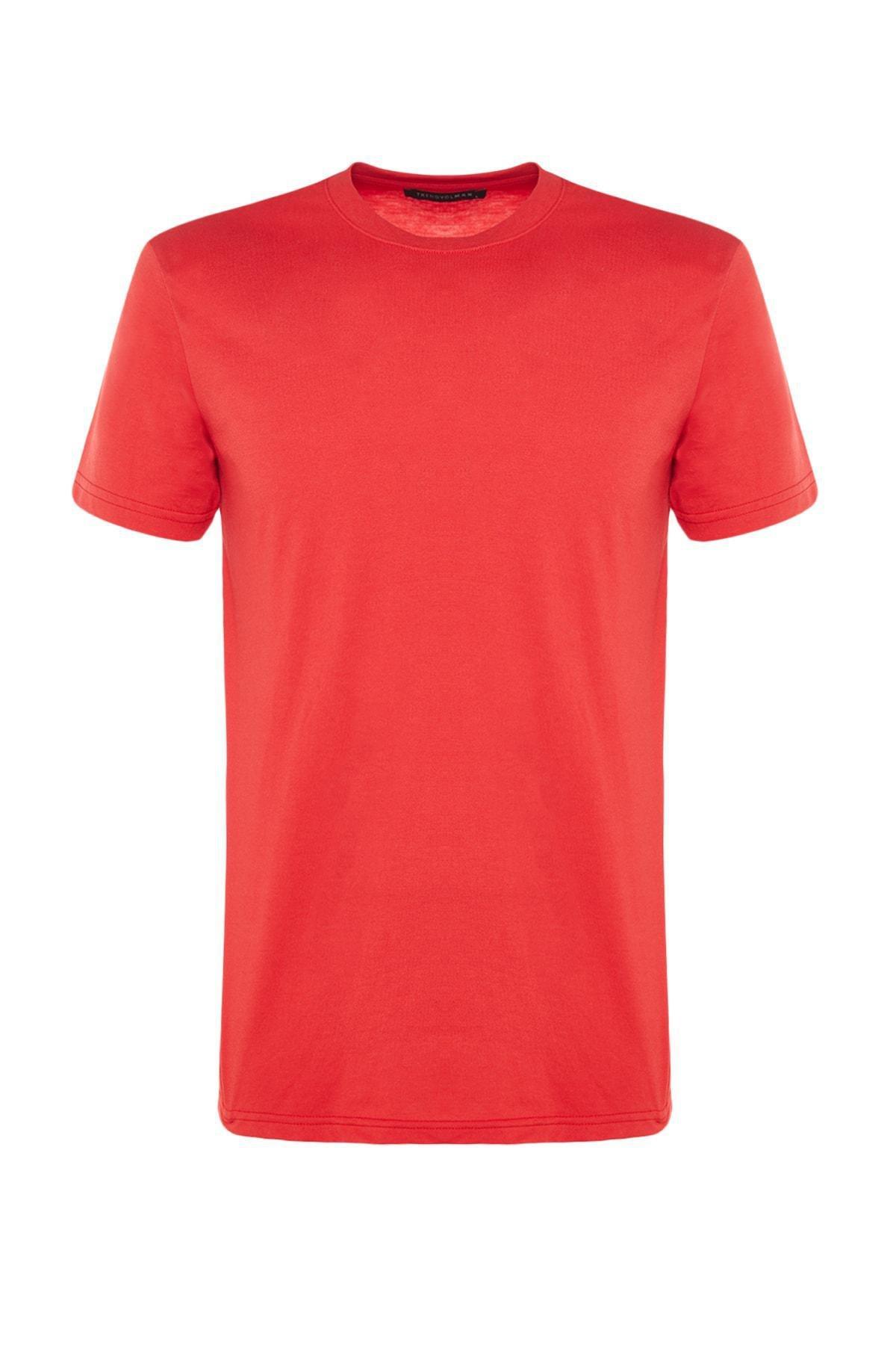 Red Regular T-Shirt, , large image number 5