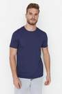 Trendyol - Blue Crew Neck T-Shirt
