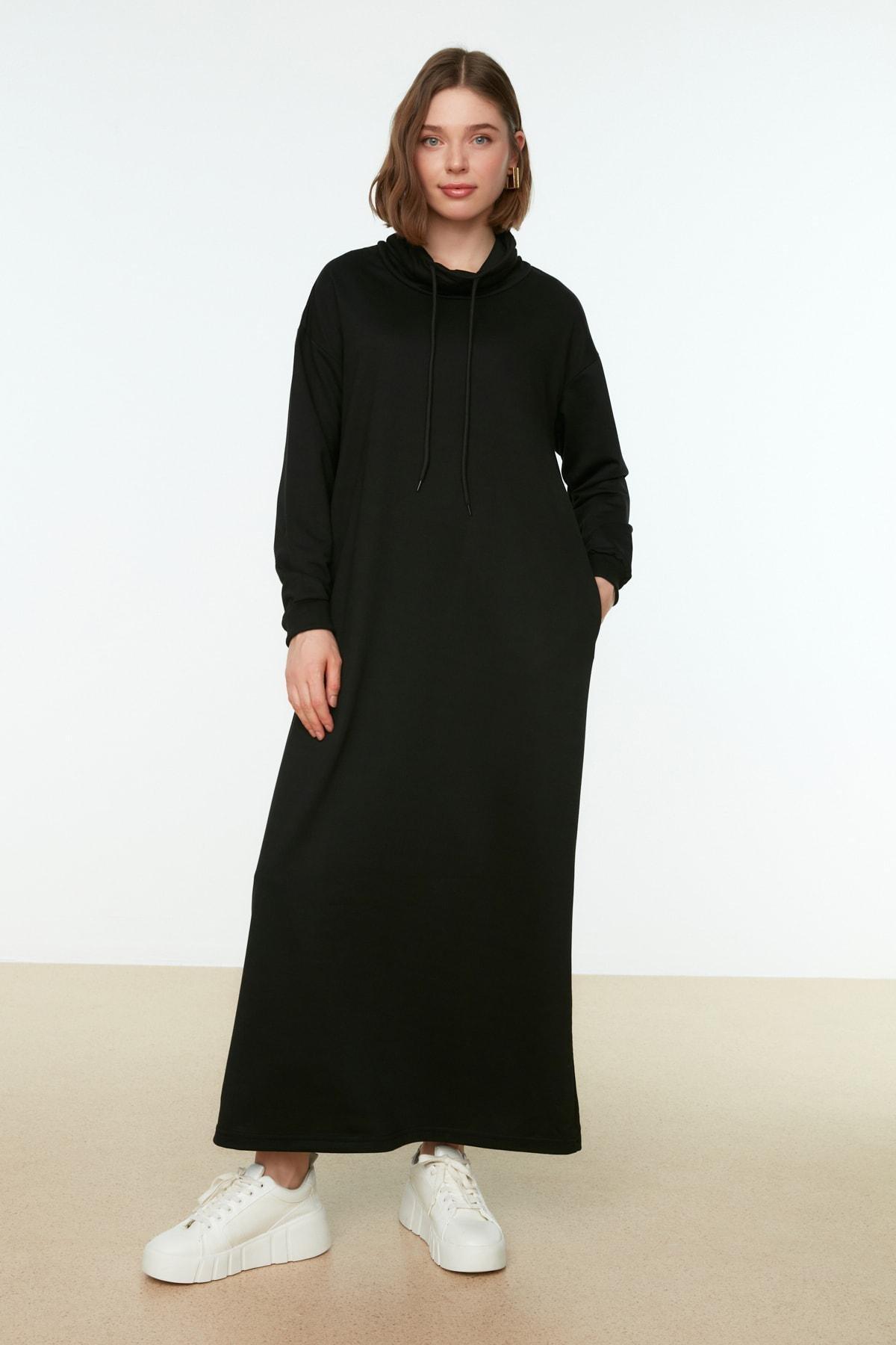 فستان أساسي، أسود, , medium