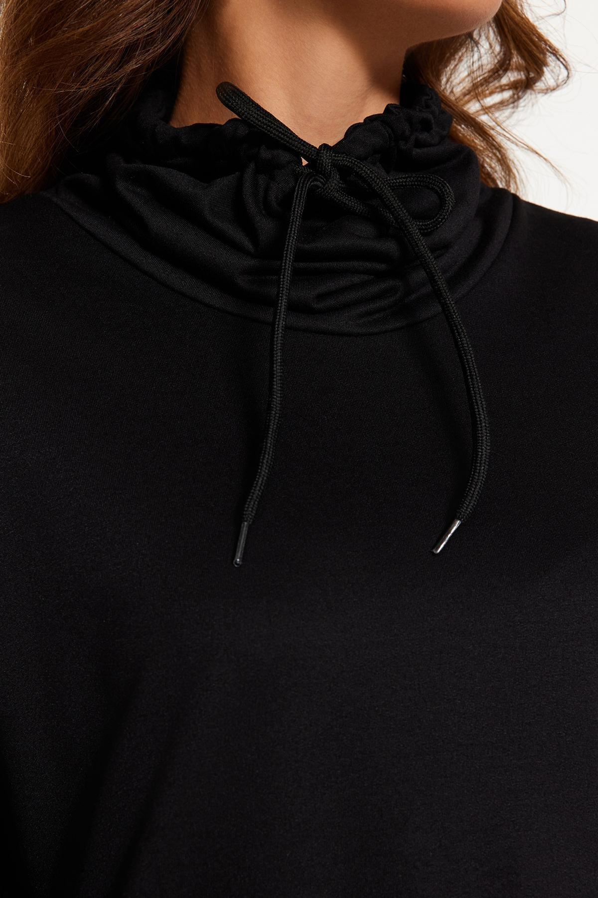 Black Basic Dress, , large image number 4