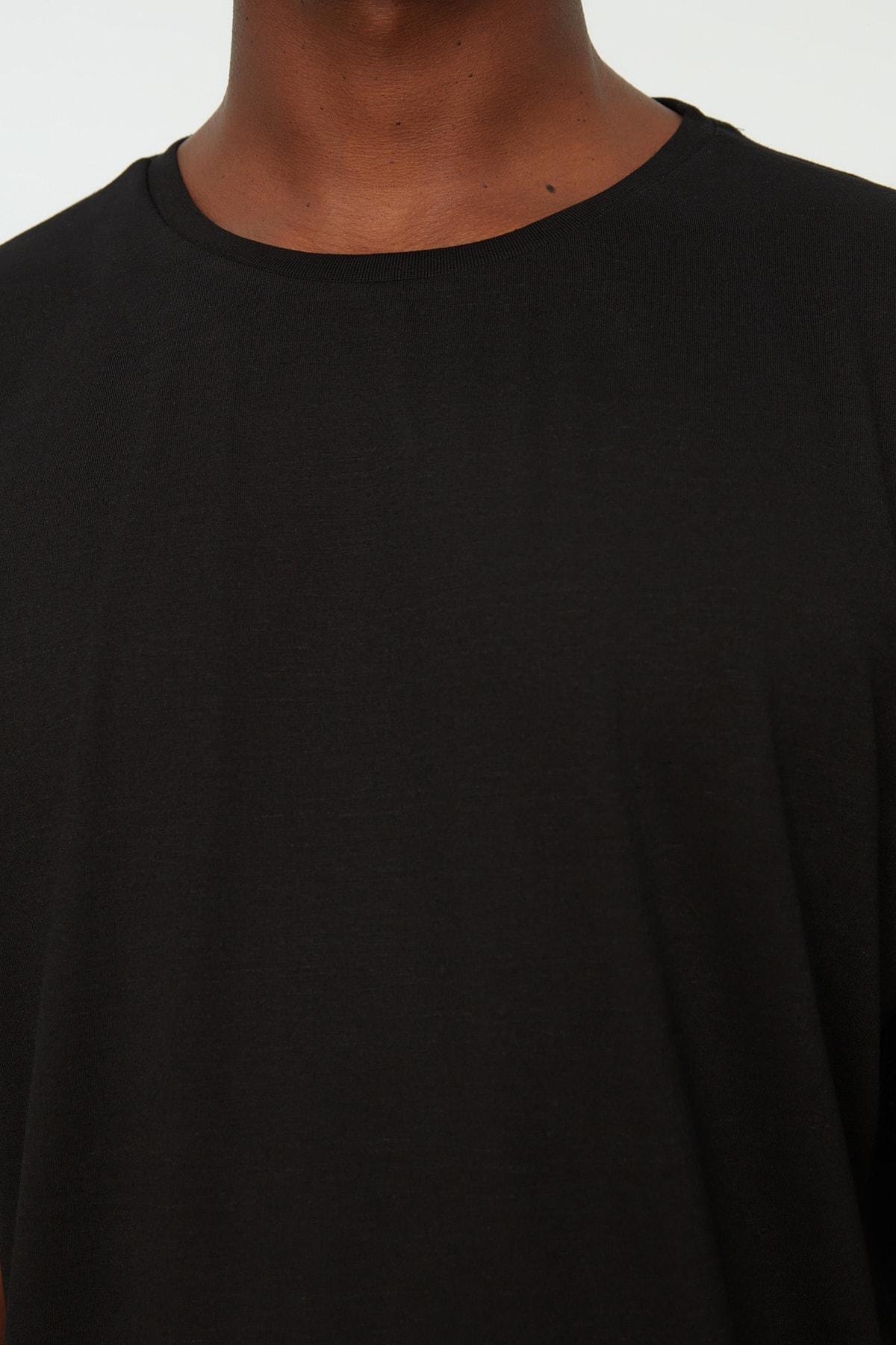 Black Oversize T-Shirt, , large image number 3