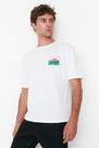 Trendyol - White Printed T-Shirt
