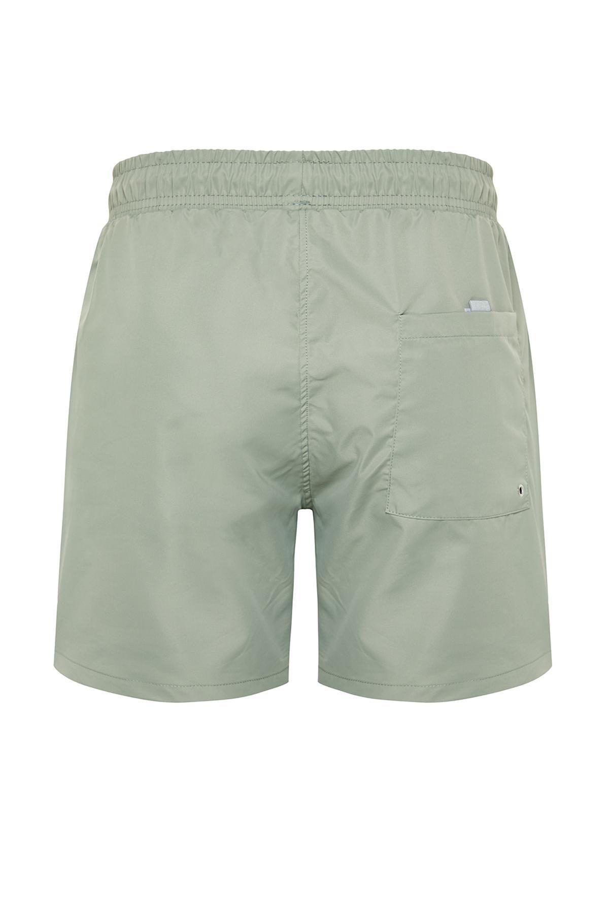 Khaki Swimwear Shorts, , large image number 5