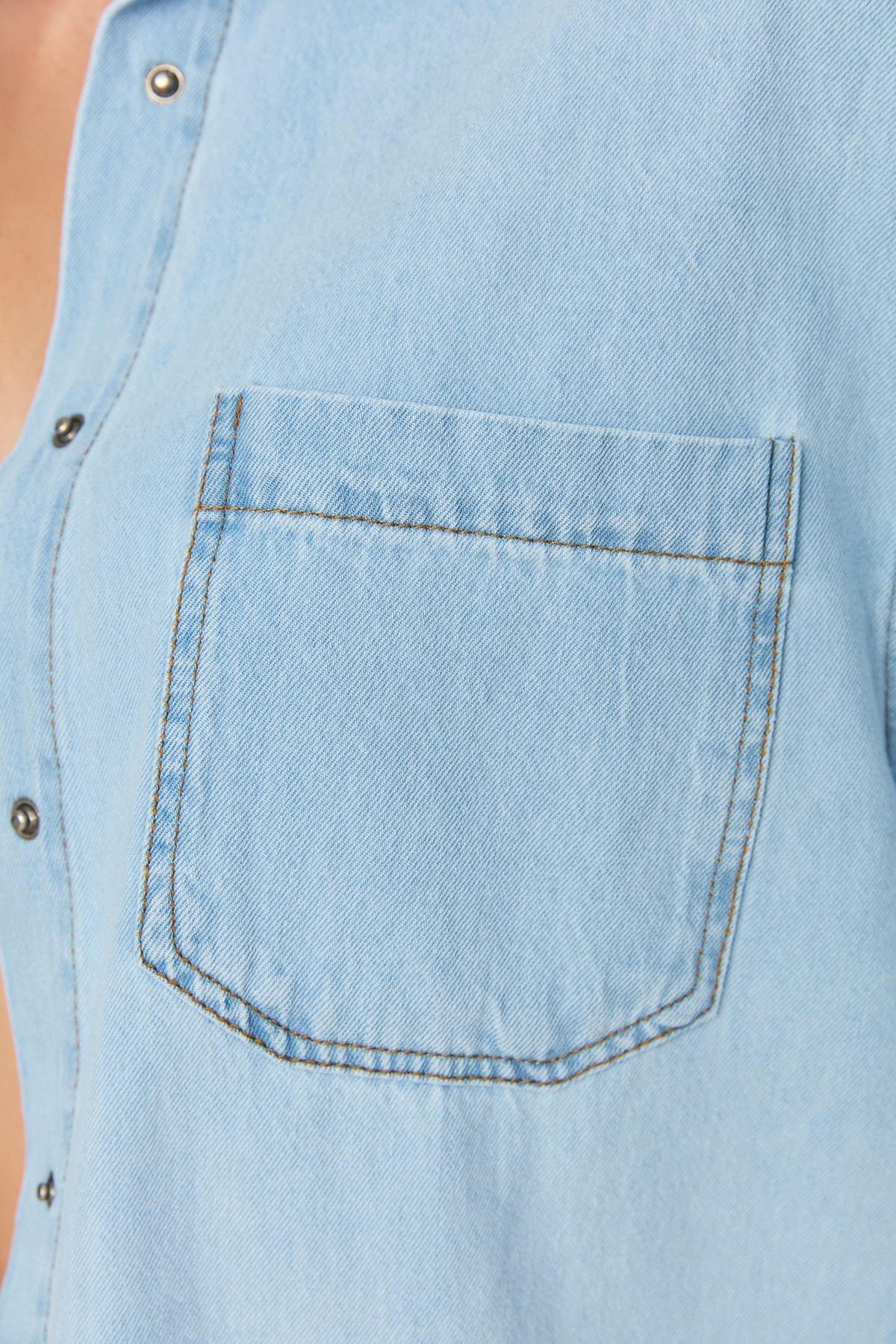 Blue Regular Shirt, , large image number 3