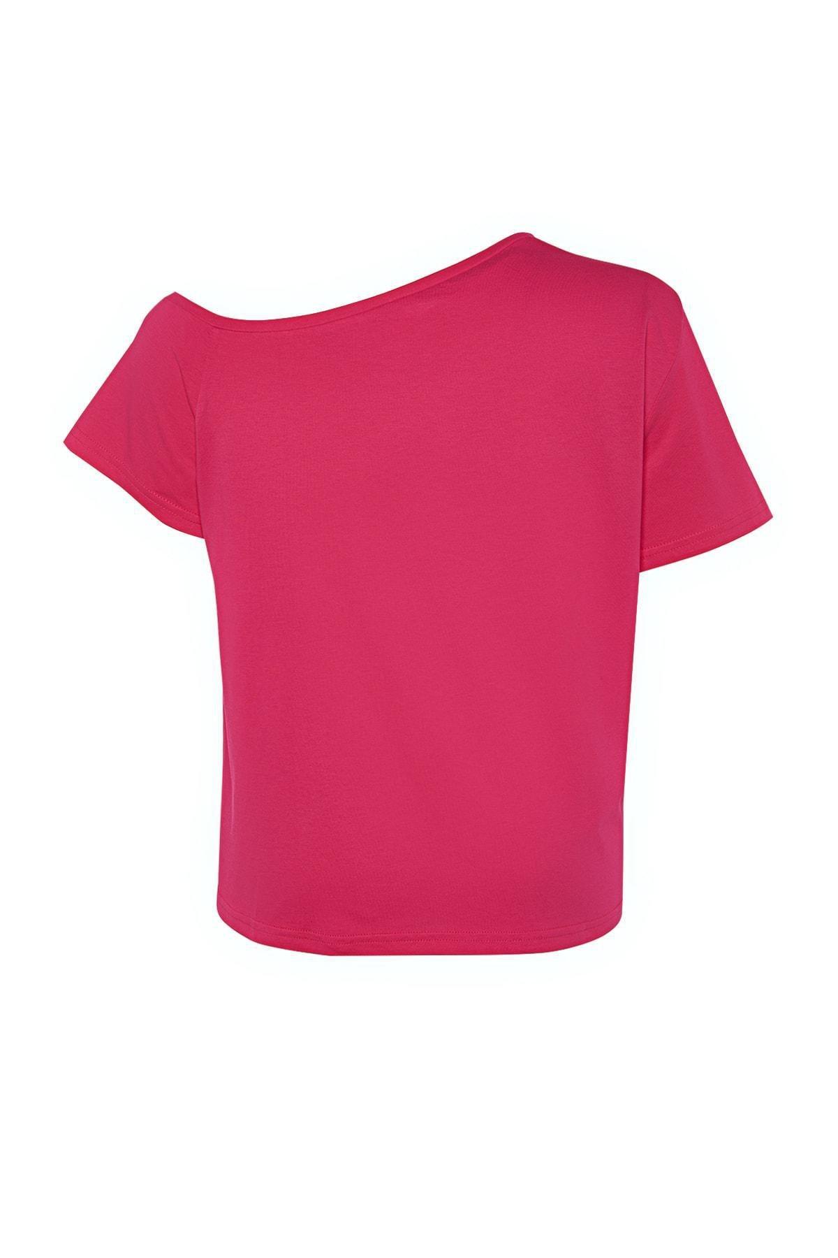 Pink Off-Shoulder Plus Size Top, Set Of 2, , large image number 11