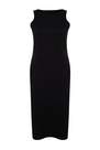 Trendyol - Black Mermaid Plus Size Midi Dress