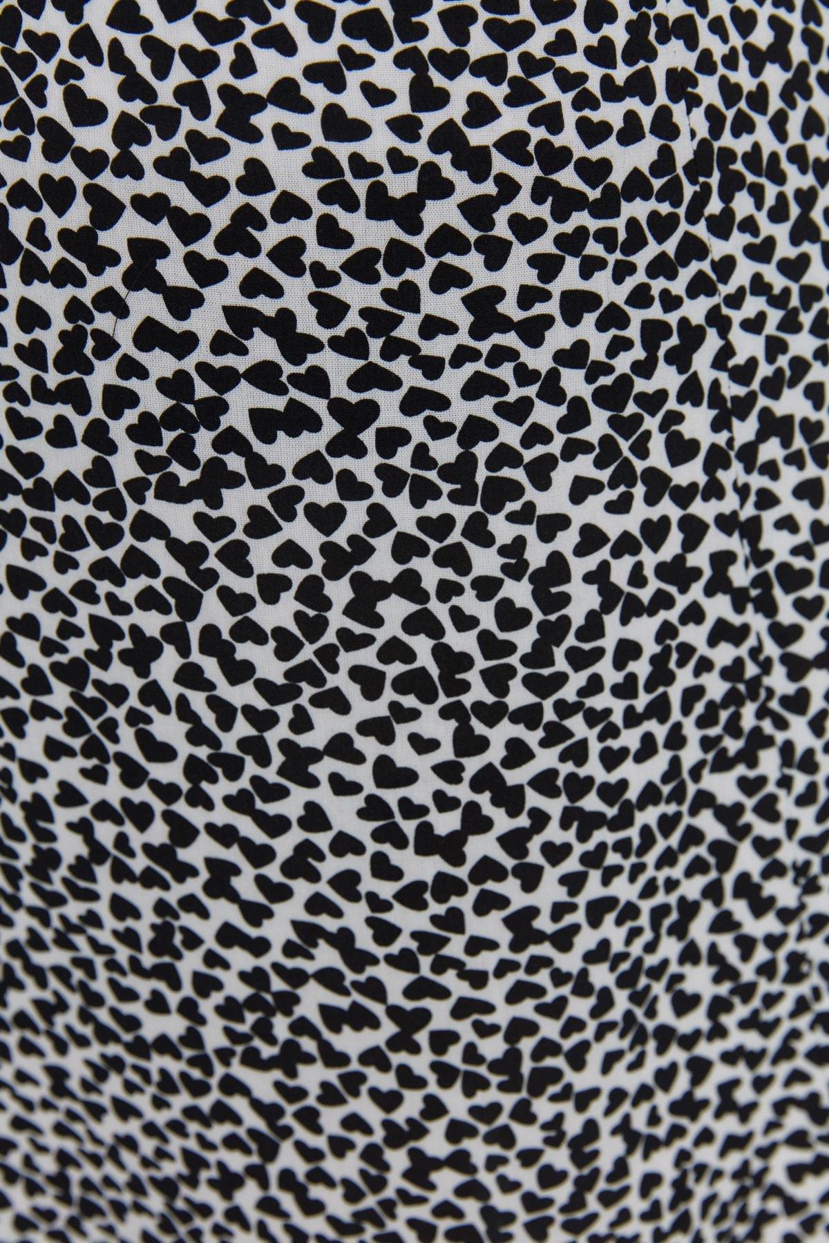 Black Midi Plus Size Skirt, , large image number 3