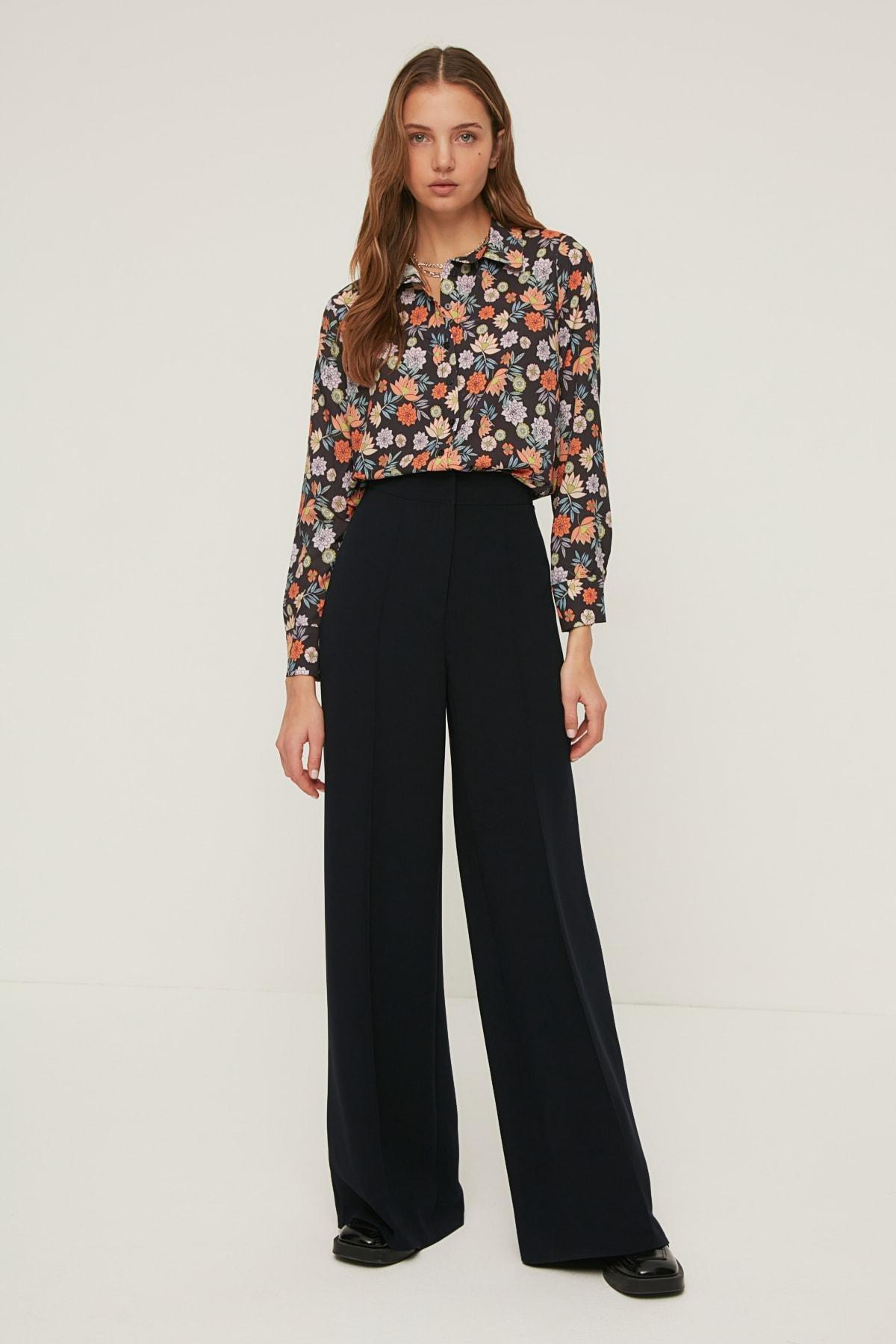 Black Floral Shirt, , large image number 3