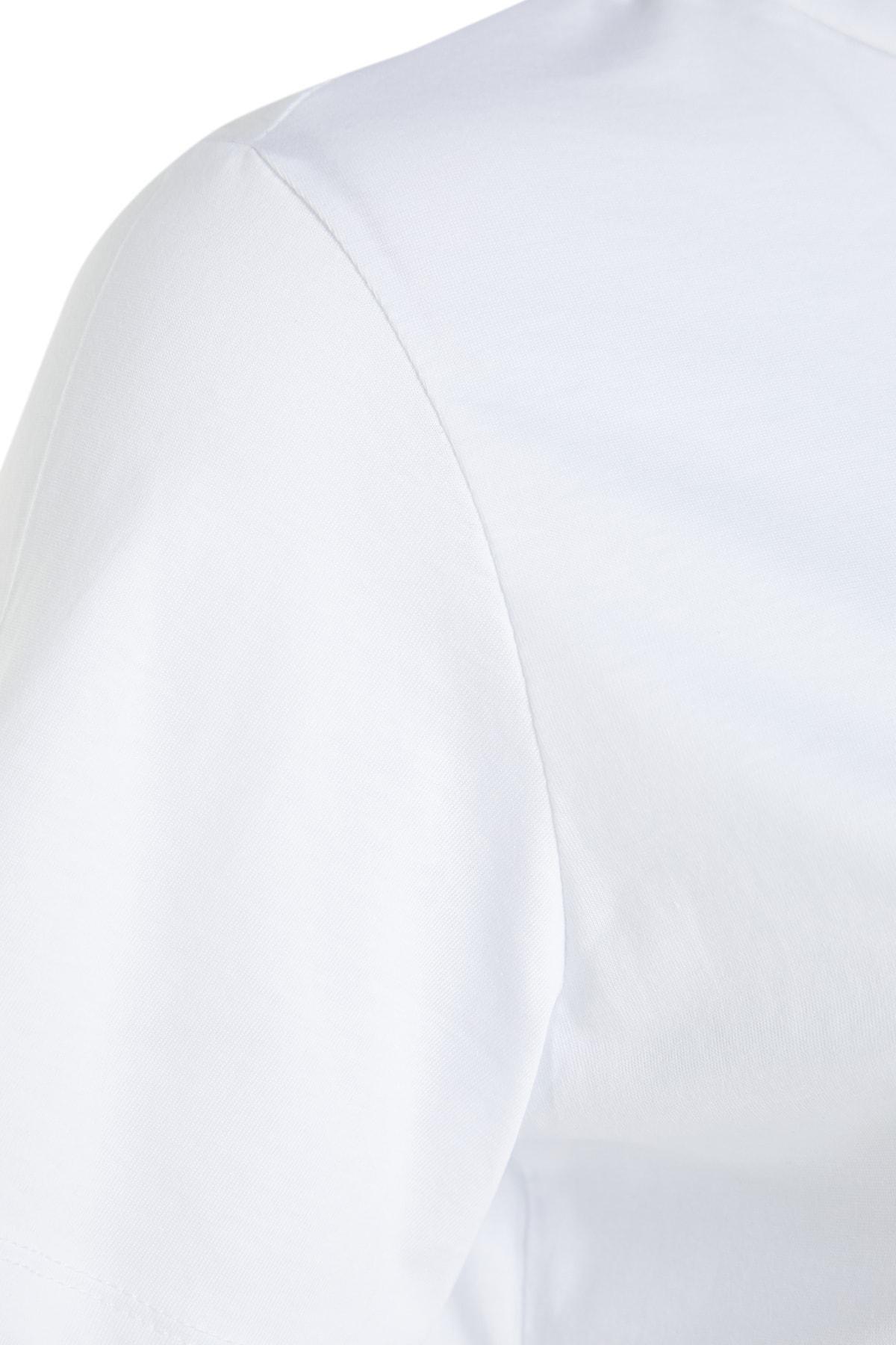 White Relaxed Plus Size T-Shirt, White, large image number 9