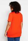 Trendyol - Red Relaxed Plus Size T-Shirt