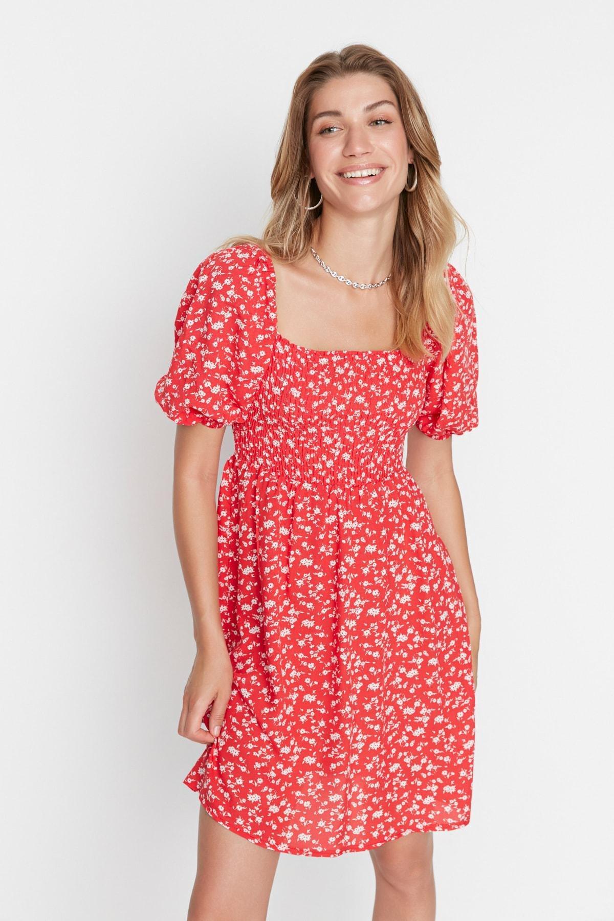 Red Skater Dress, , large image number 2