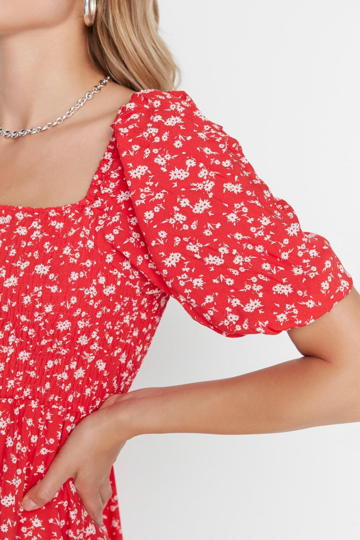 Red Skater Dress, , large image number 3
