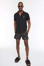 Trendyol - Black Printed Swim Shorts