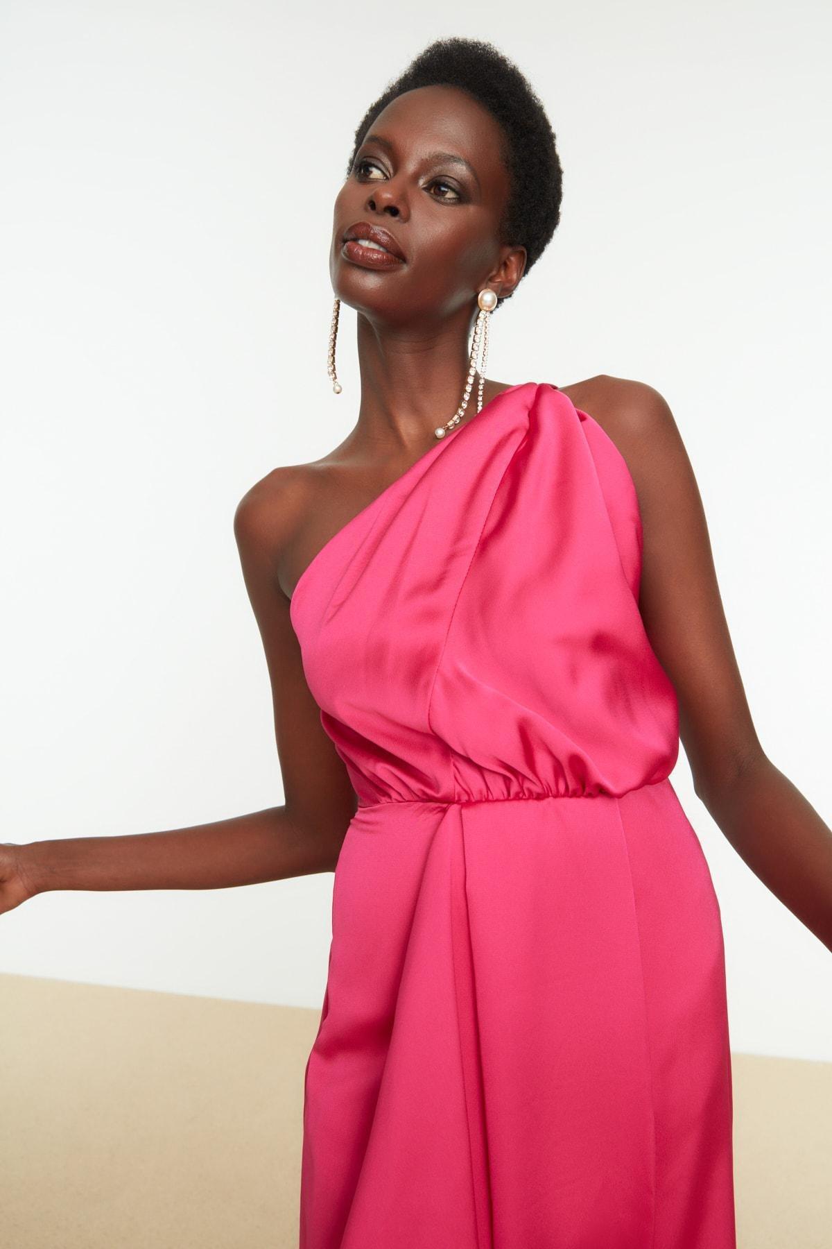 Pink Wrapover Dress, , large image number 1