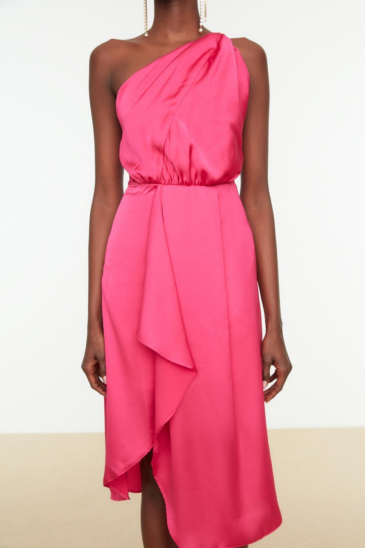 Pink Wrapover Dress, , large image number 2