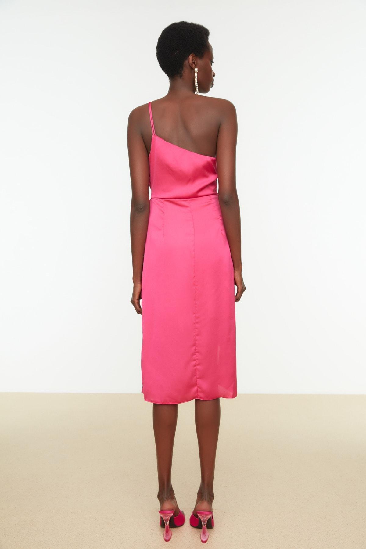 Pink Wrapover Dress, , large image number 3