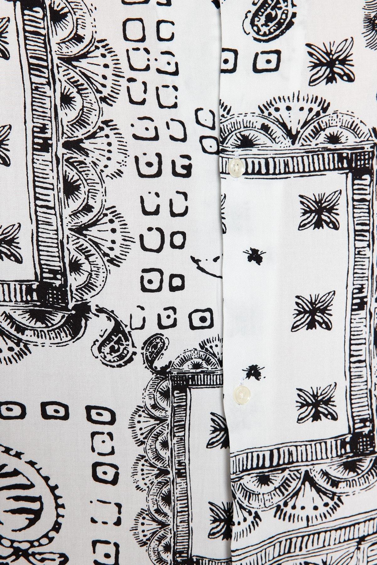 White Regular Shirt, , large image number 4