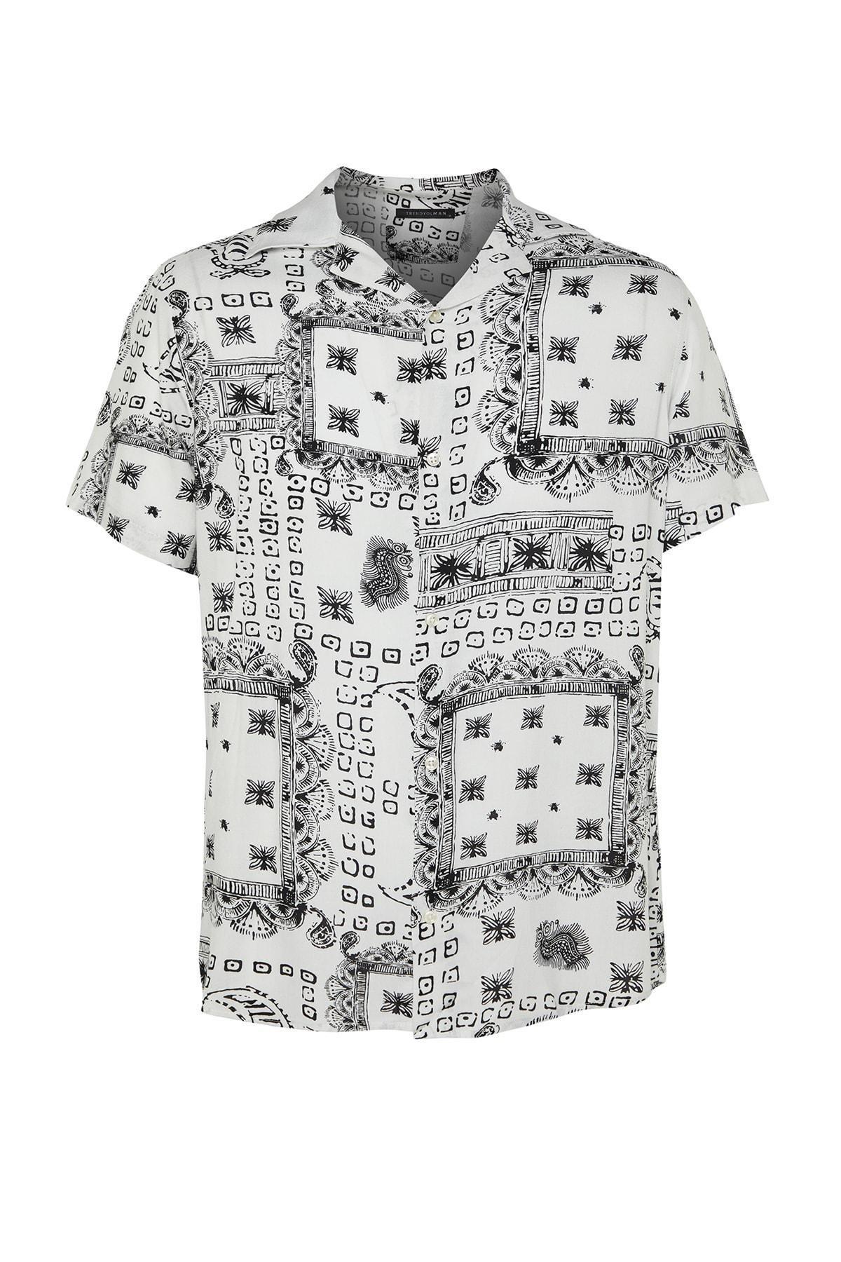 White Regular Shirt, , large image number 6