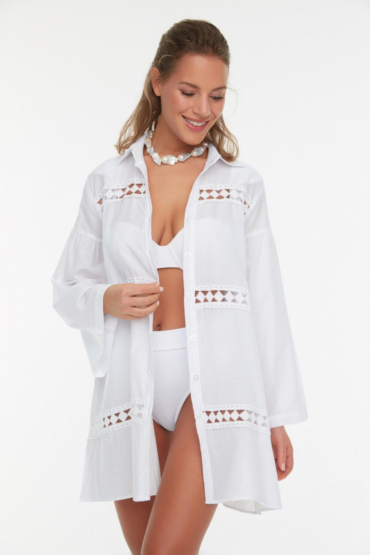 White Regular Shirt, , large image number 1