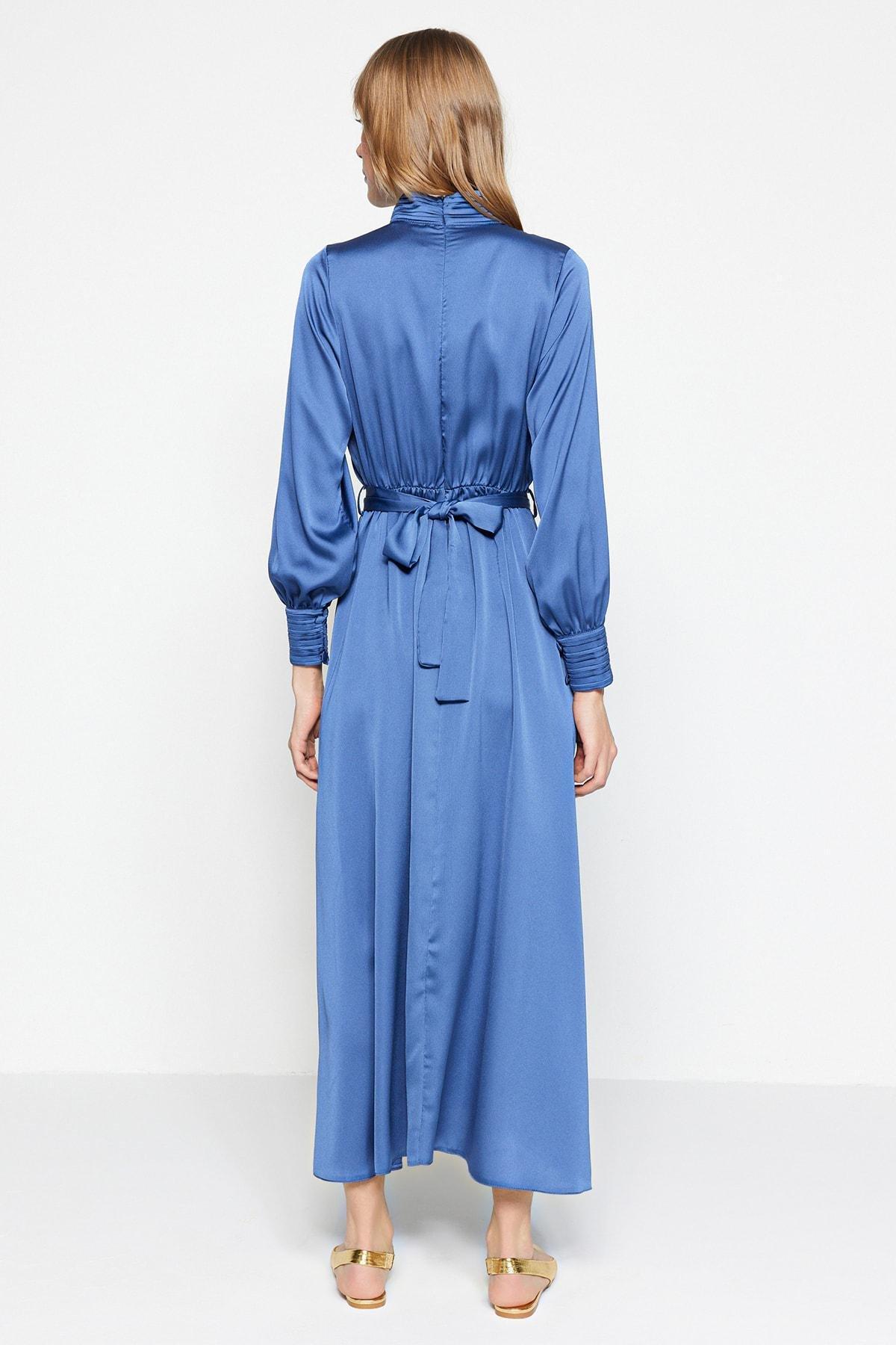 Trendyol - Blue Evening Dress