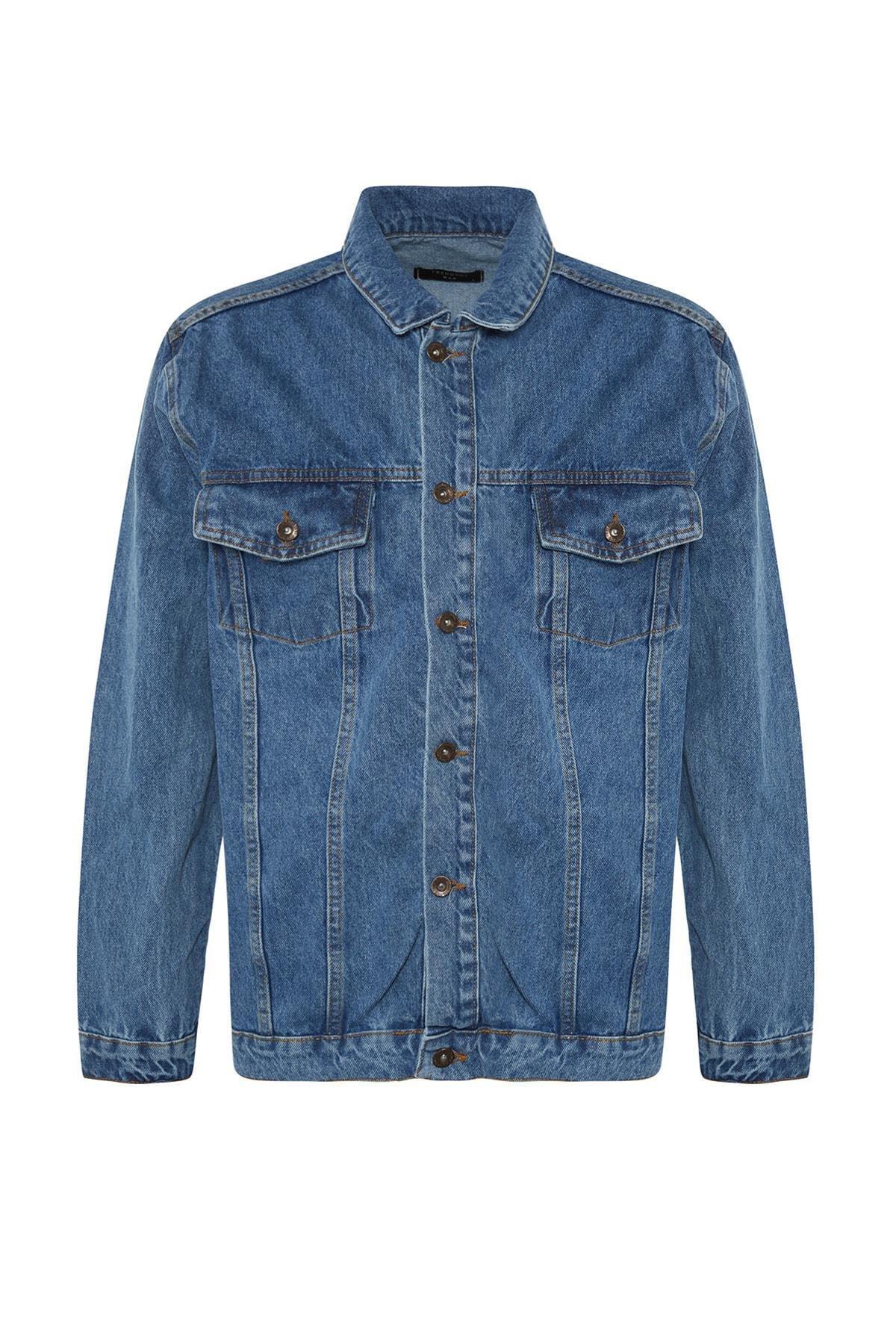 Blue Collared Jacket, , large image number 5