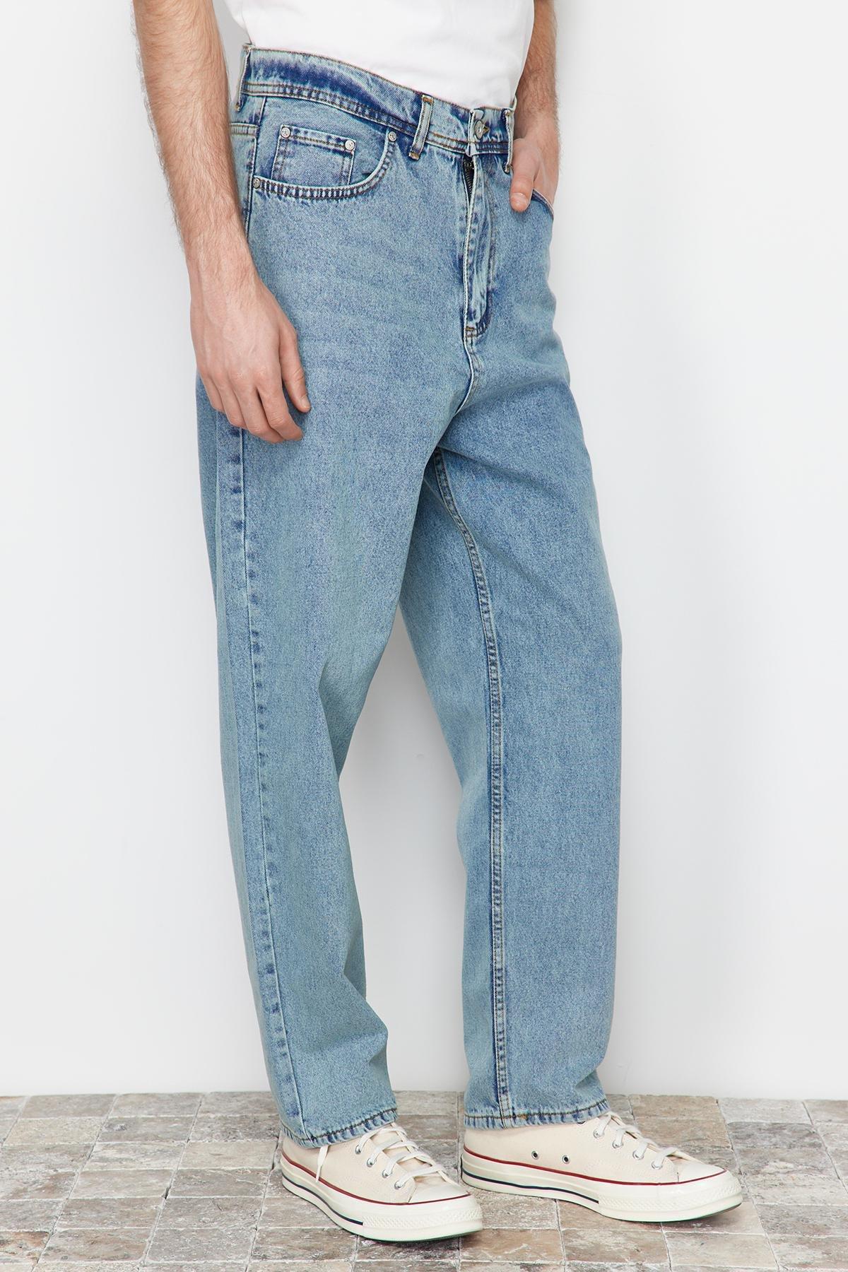 Blue Wide Leg Pants, , large image number 0